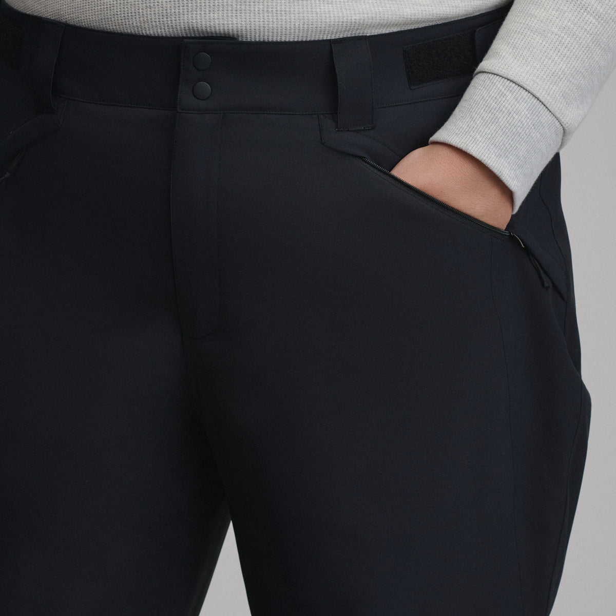 Women's Powder Search Insulated Pants-Black-8
