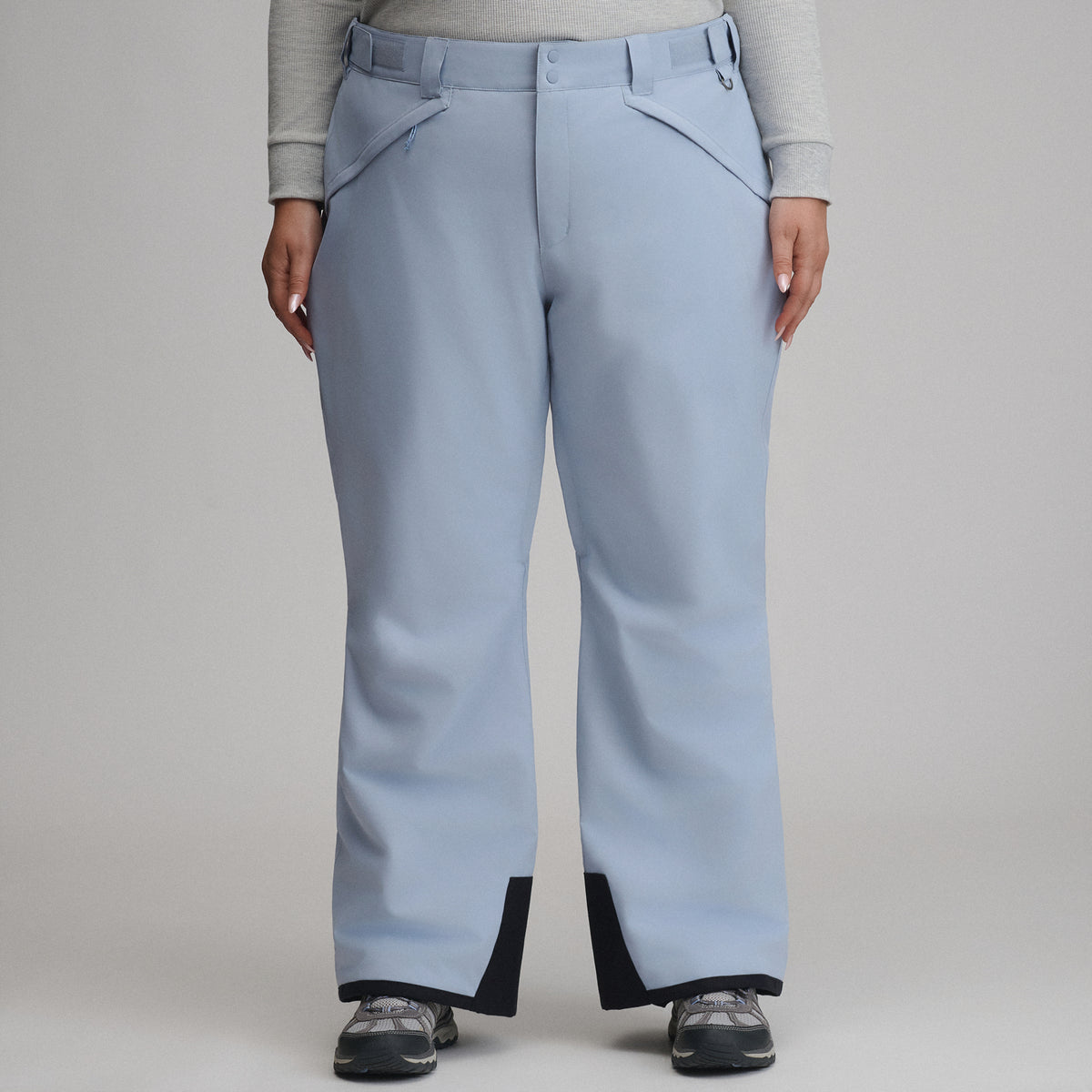 Women's Powder Search Insulated Pants-Smoke Blue-11
