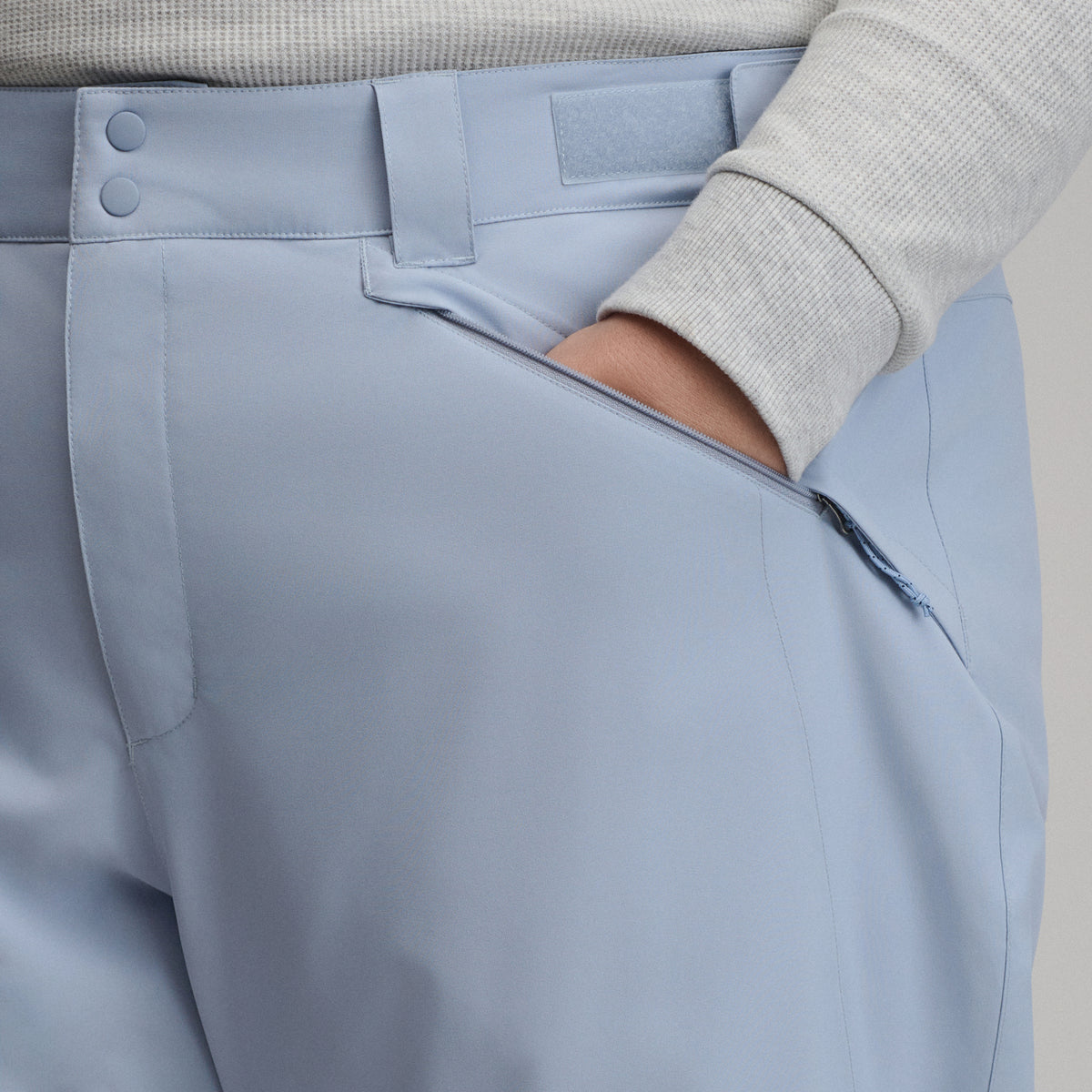 Women's Powder Search Insulated Pants-Smoke Blue-13