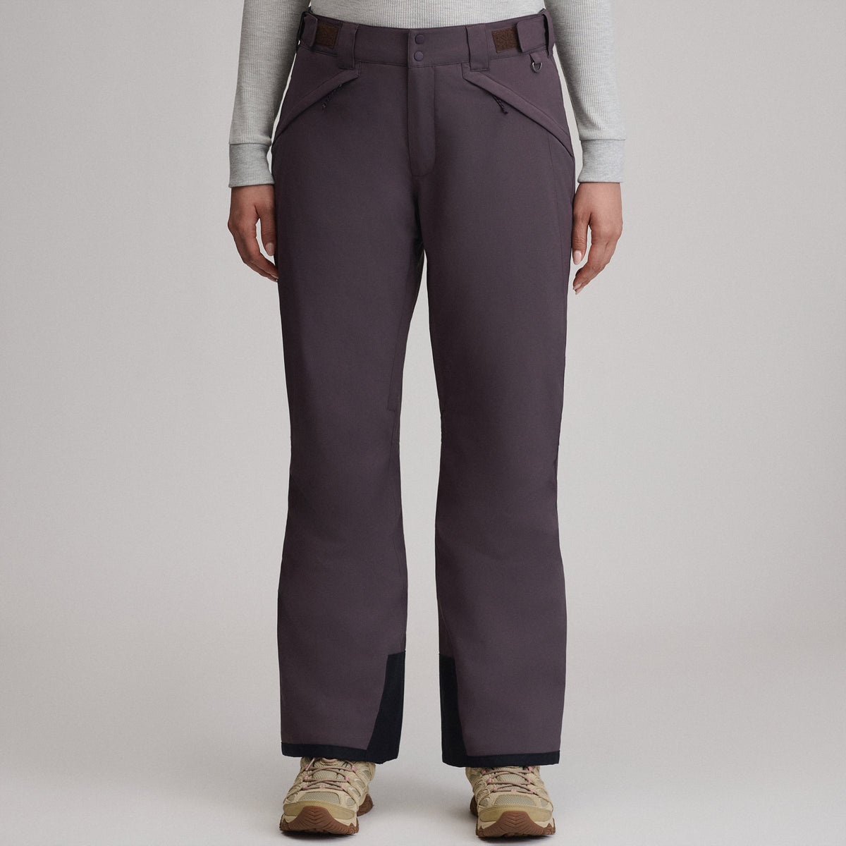 Women's Powder Search Insulated Pants-Aubergine-1