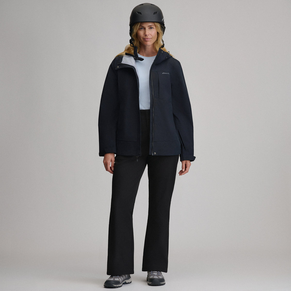 Women's Powder Search Insulated Pants-Black-10