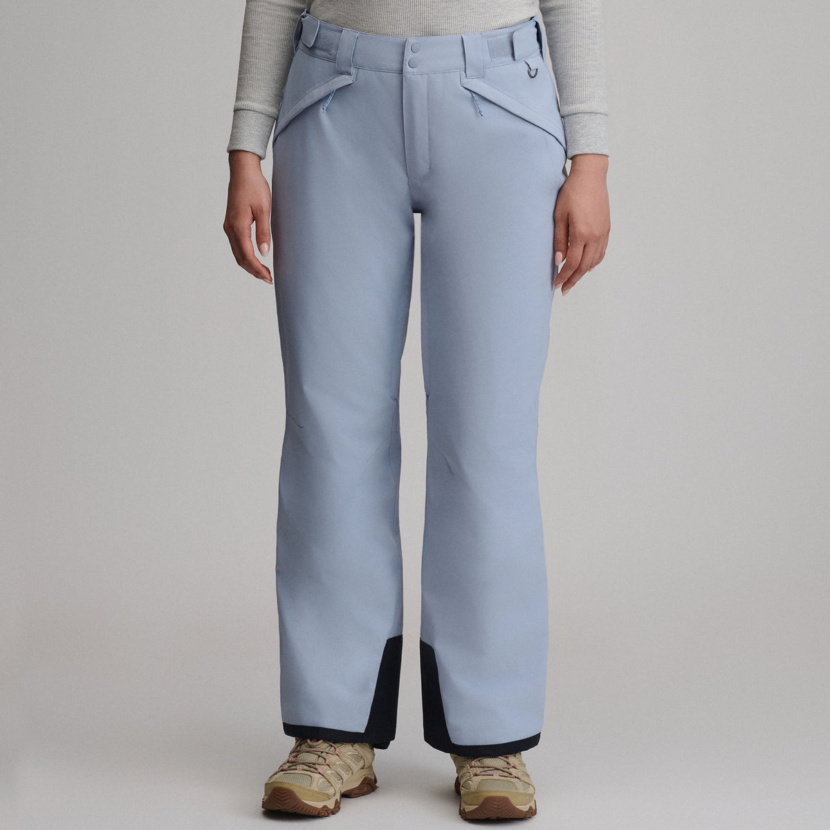 Women's Powder Search Insulated Pants-Smoke Blue-11