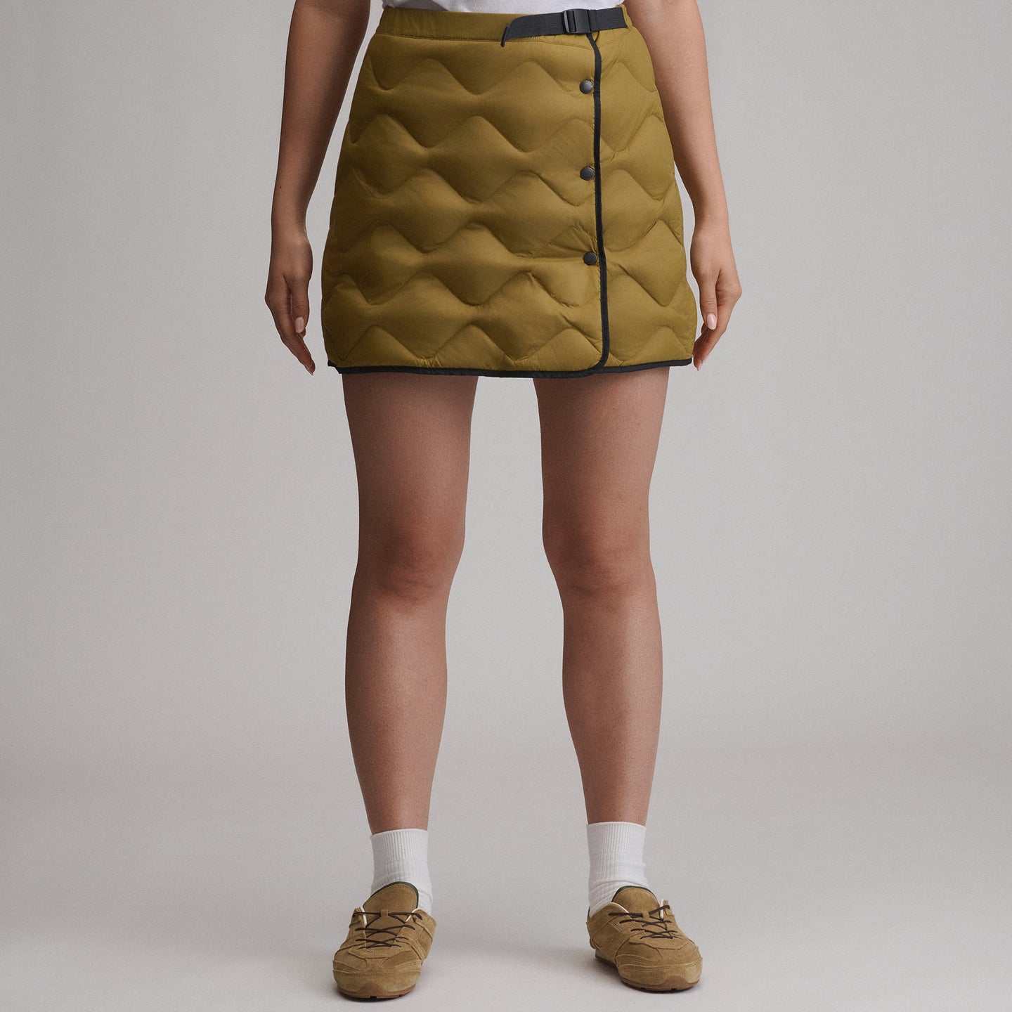 Women's Insulated Skirt-Dark Sand-5