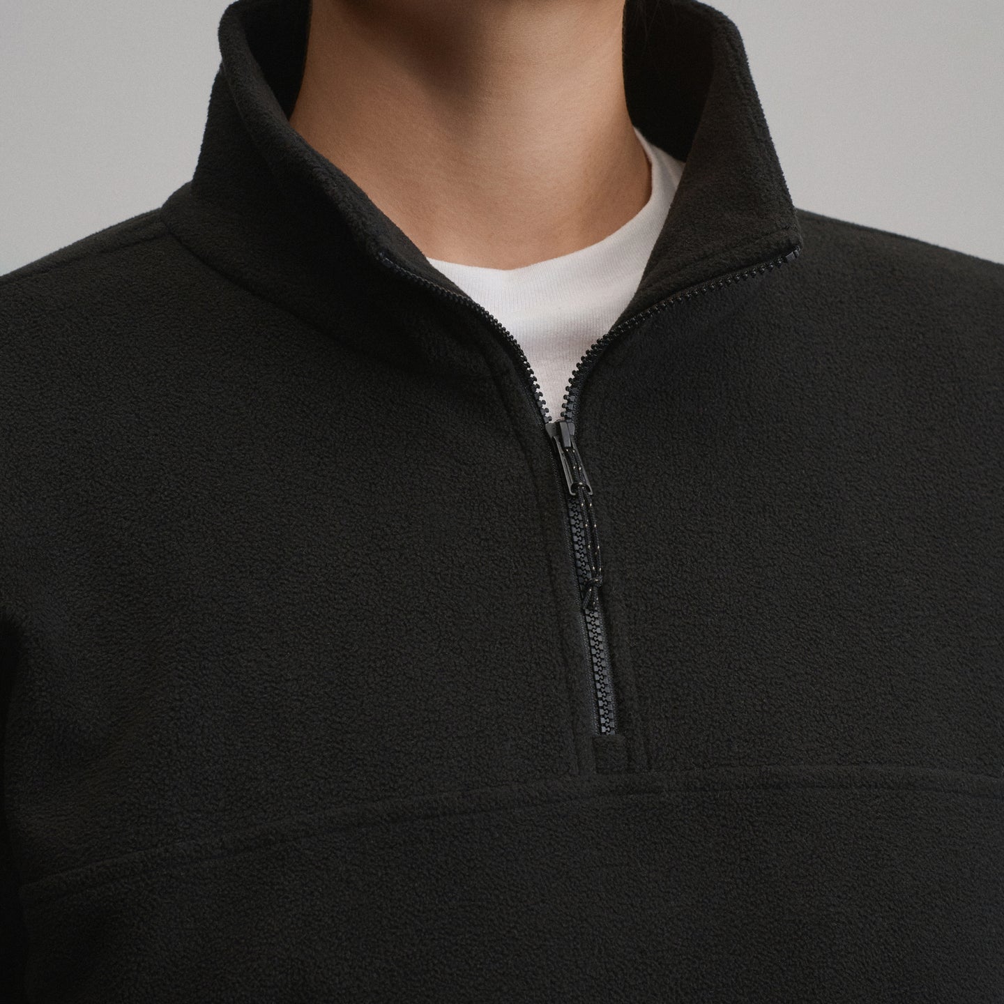 Women's Quest 2.0 Fleece Pullover-Black-3