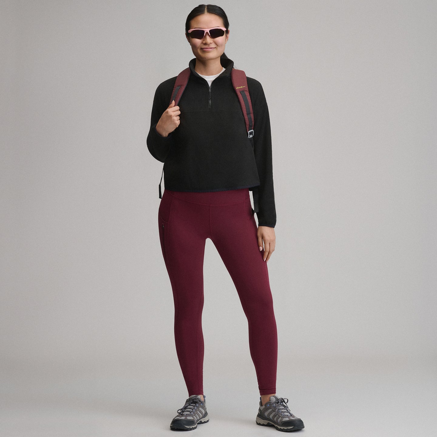 Women's Quest 2.0 Fleece Pullover-Black-4