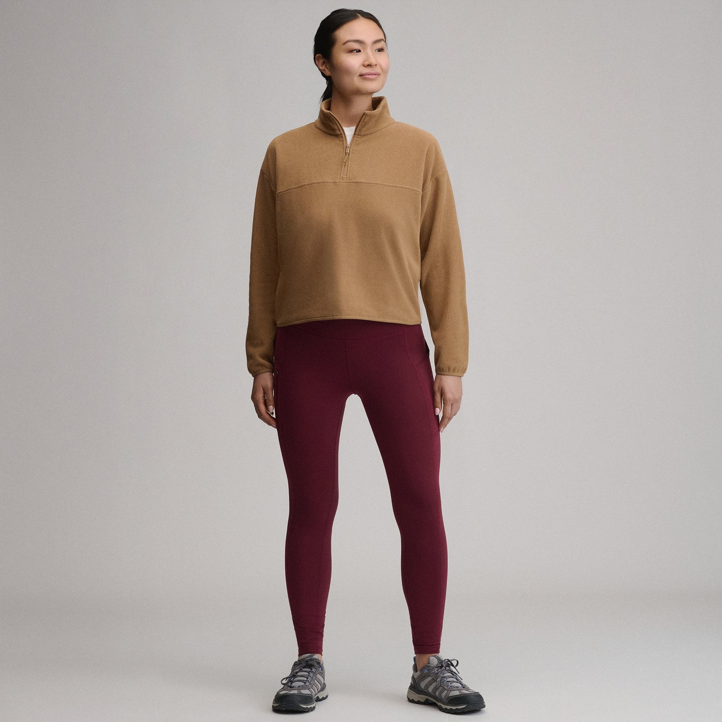 Women's Quest 2.0 Fleece Pullover-Camel-12
