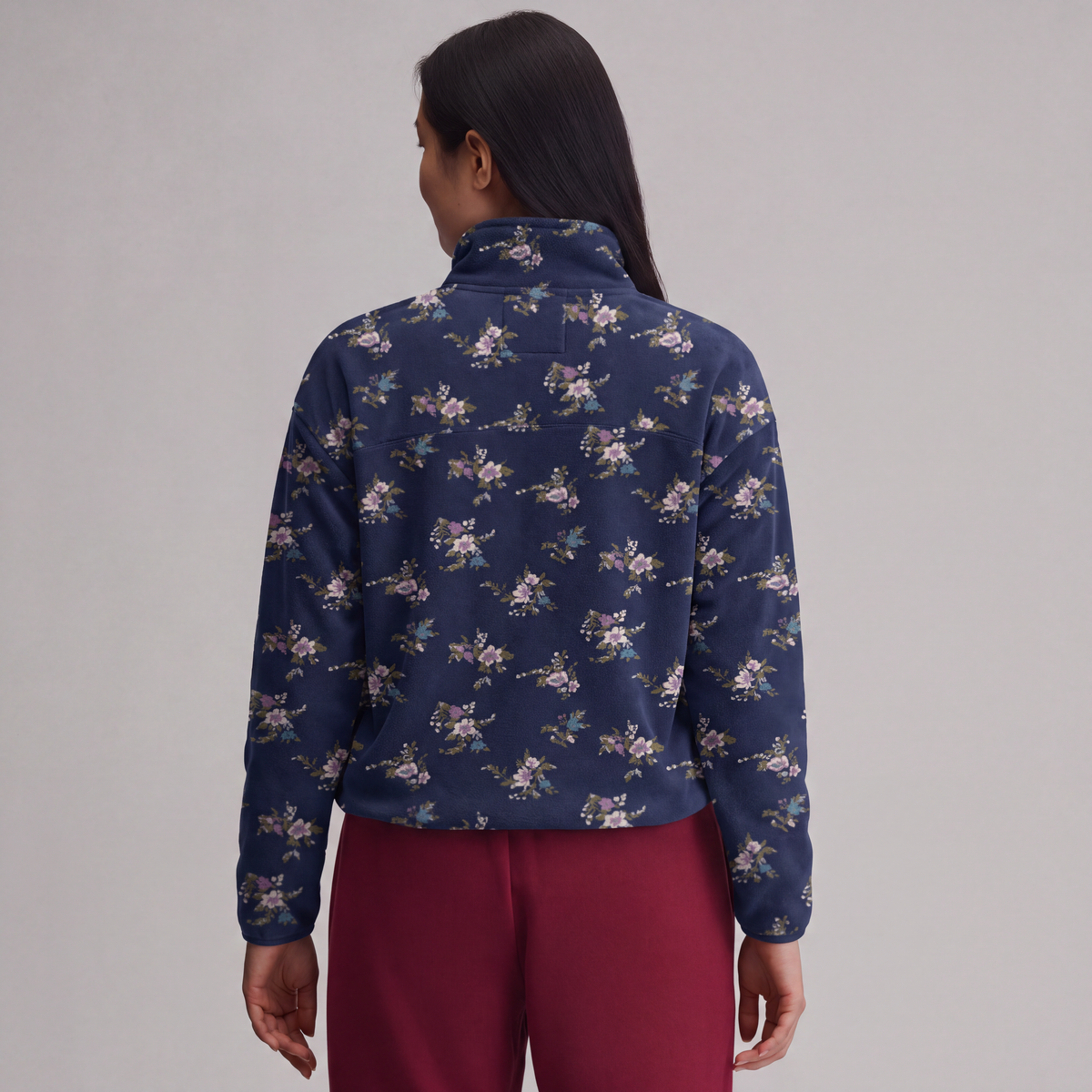 Women's Quest 2.0 Fleece Pullover - Print-Dusk-2