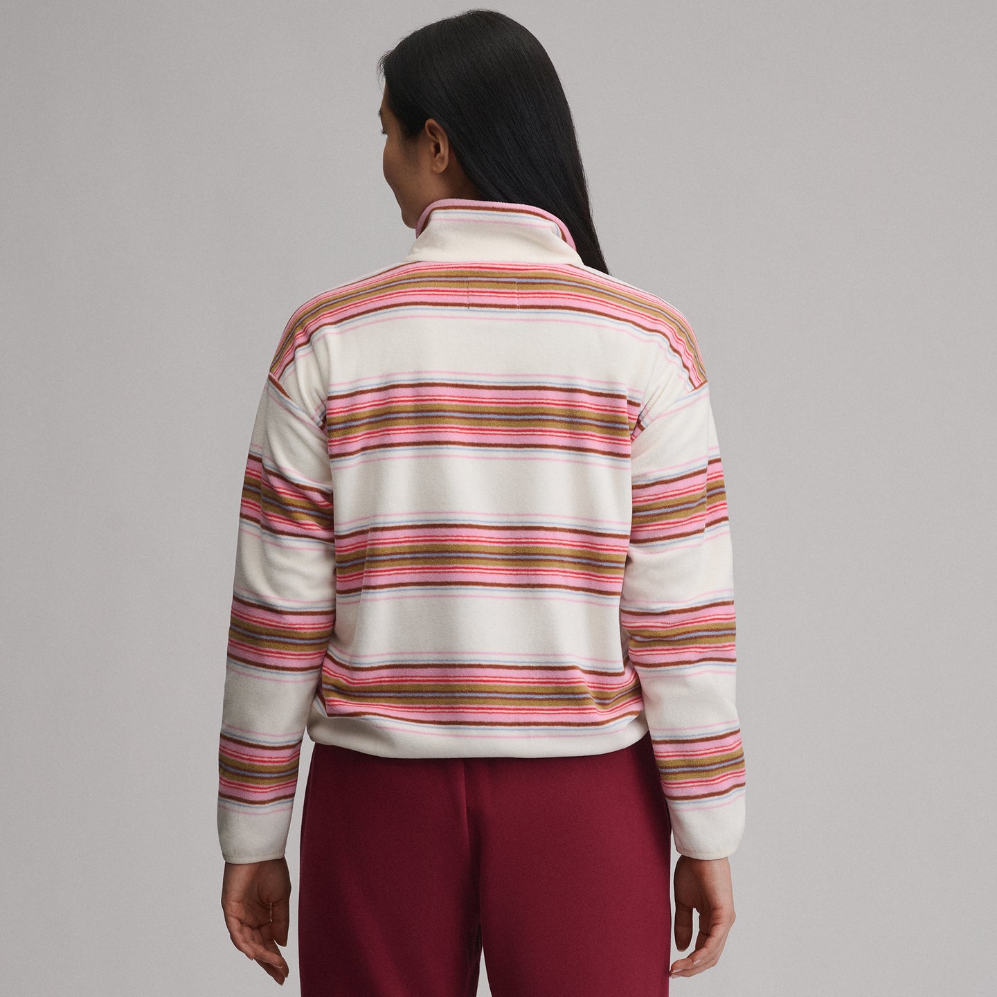 Women's Quest 2.0 Fleece Pullover - Print-Floral-2