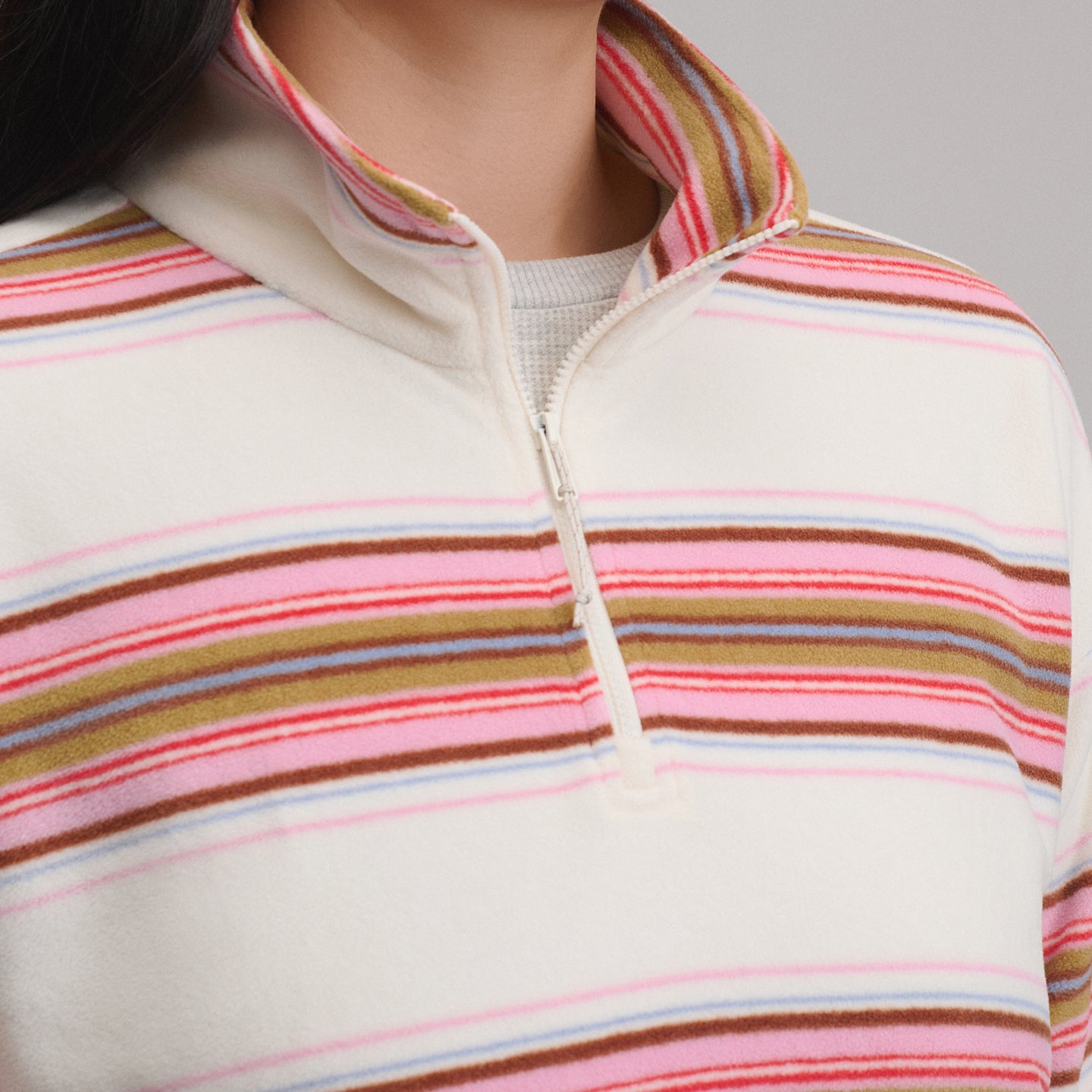 Women's Quest 2.0 Fleece Pullover - Print-Floral-3