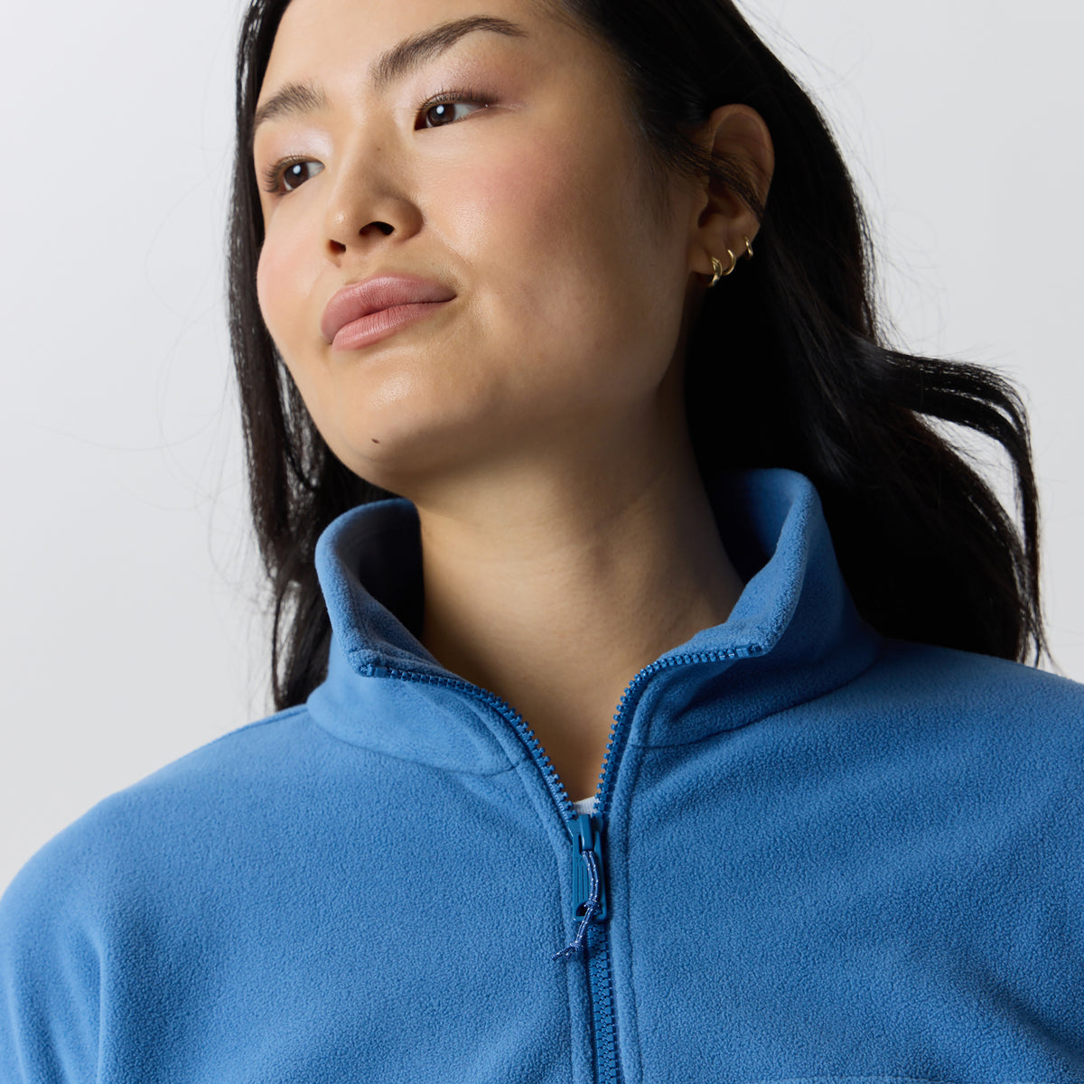 Women's Quest 2.0 Fleece Full-Zip Jacket-Dk Chambray-8