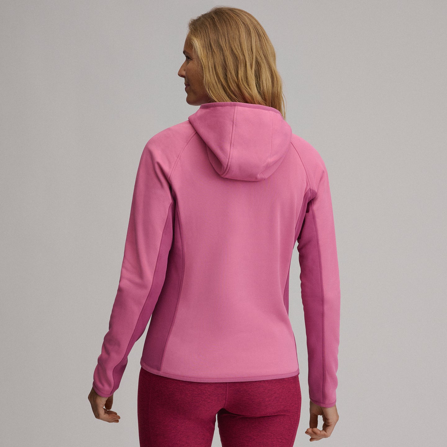 Pursuit Performance Fleece 1/2 Zip-Blush-7
