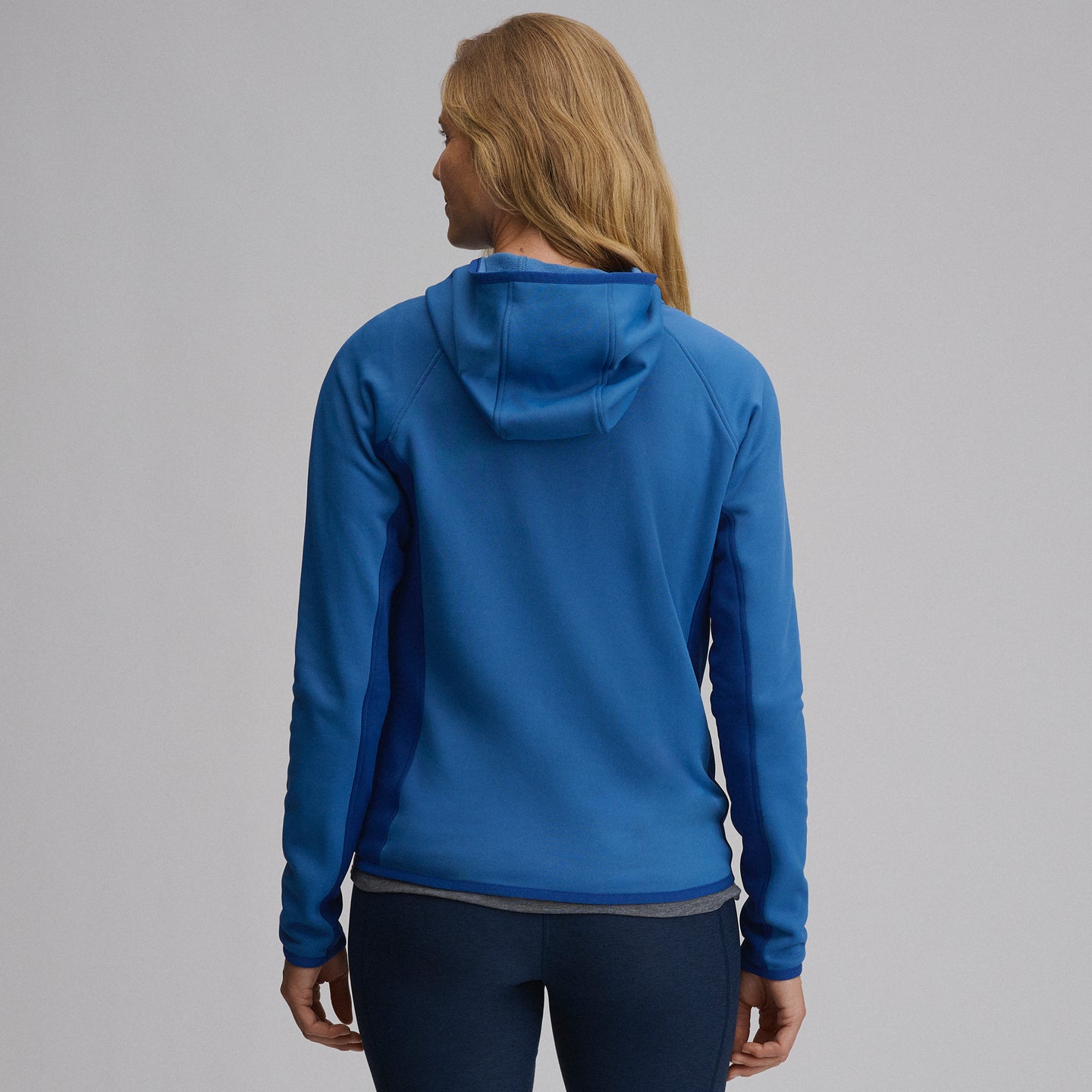 Pursuit Performance Fleece 1/2 Zip-Dk Chambray-12