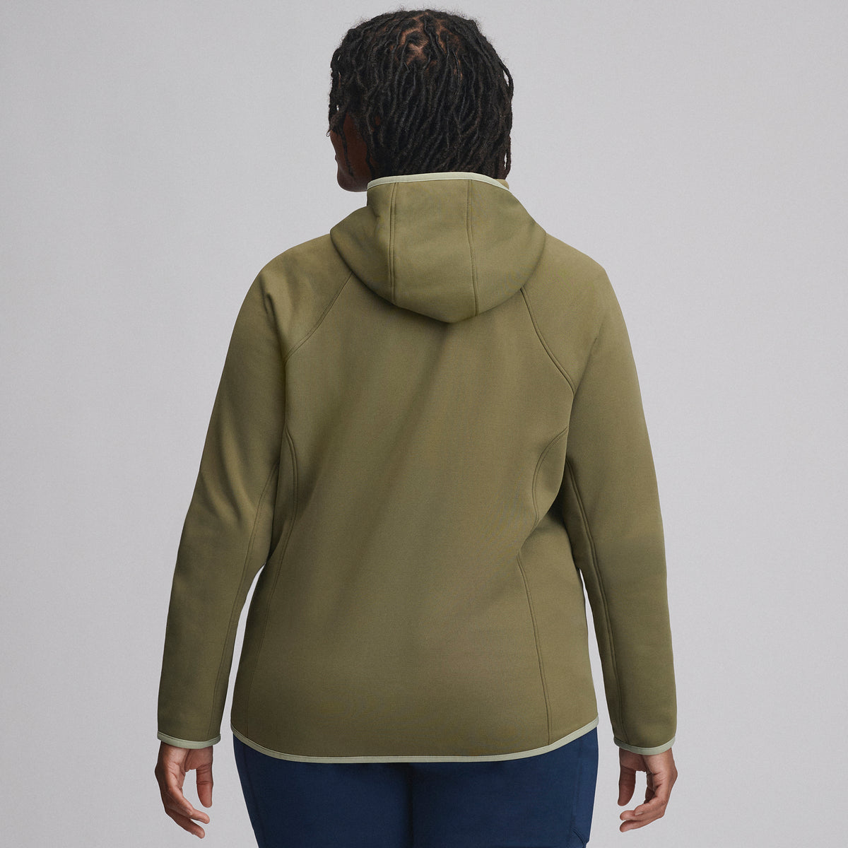 Women's Pursuit Performance Fleece Full-Zip Jacket-Alder-2