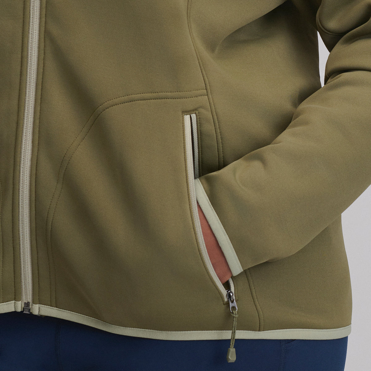 Women's Pursuit Performance Fleece Full-Zip Jacket-Alder-3