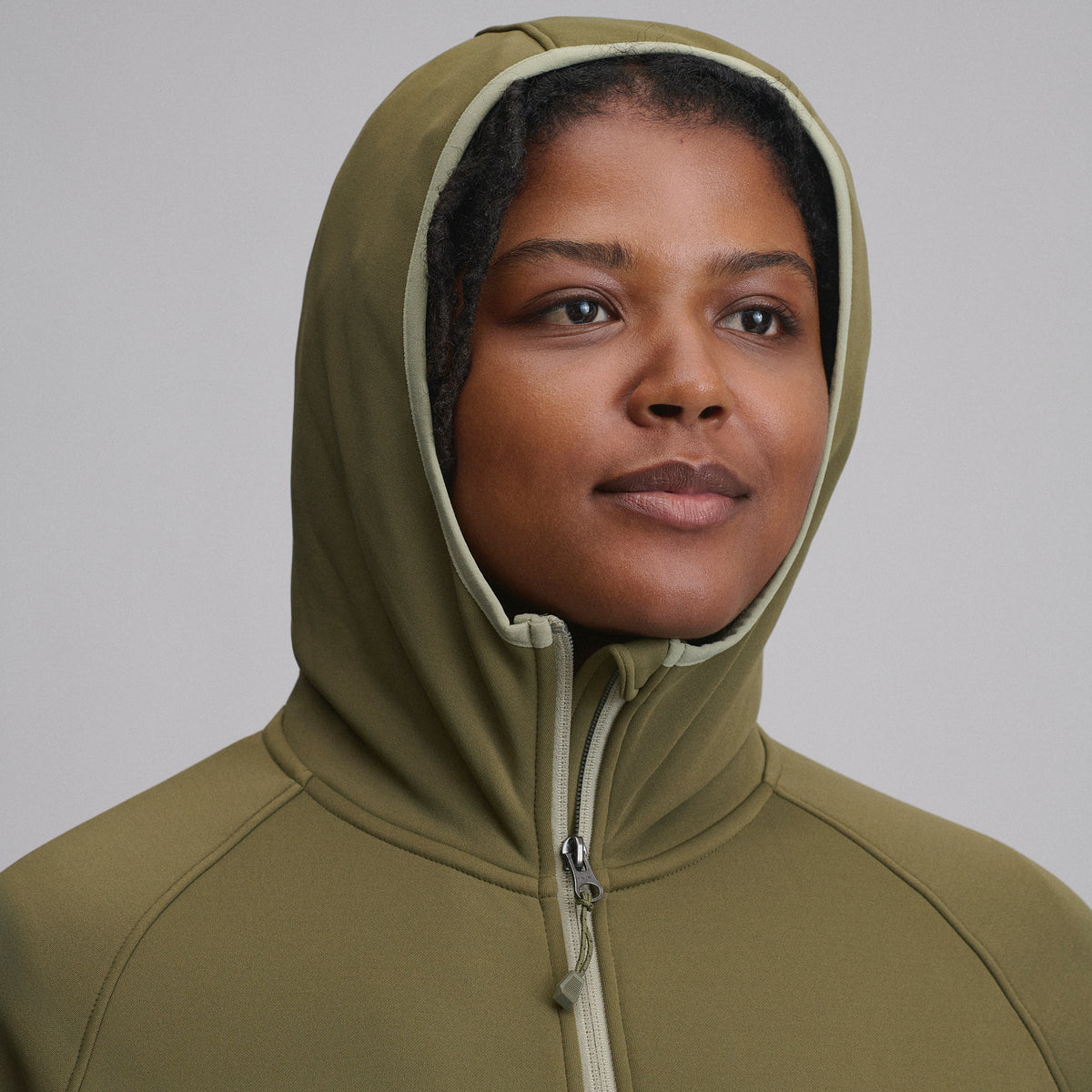Women's Pursuit Performance Fleece Full-Zip Jacket-Alder-4