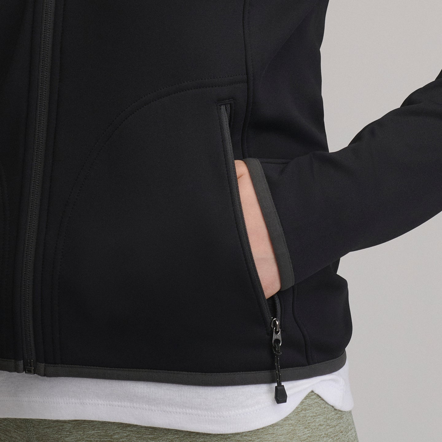 Pursuit Performance Fleece FZ Jacket-Black-8