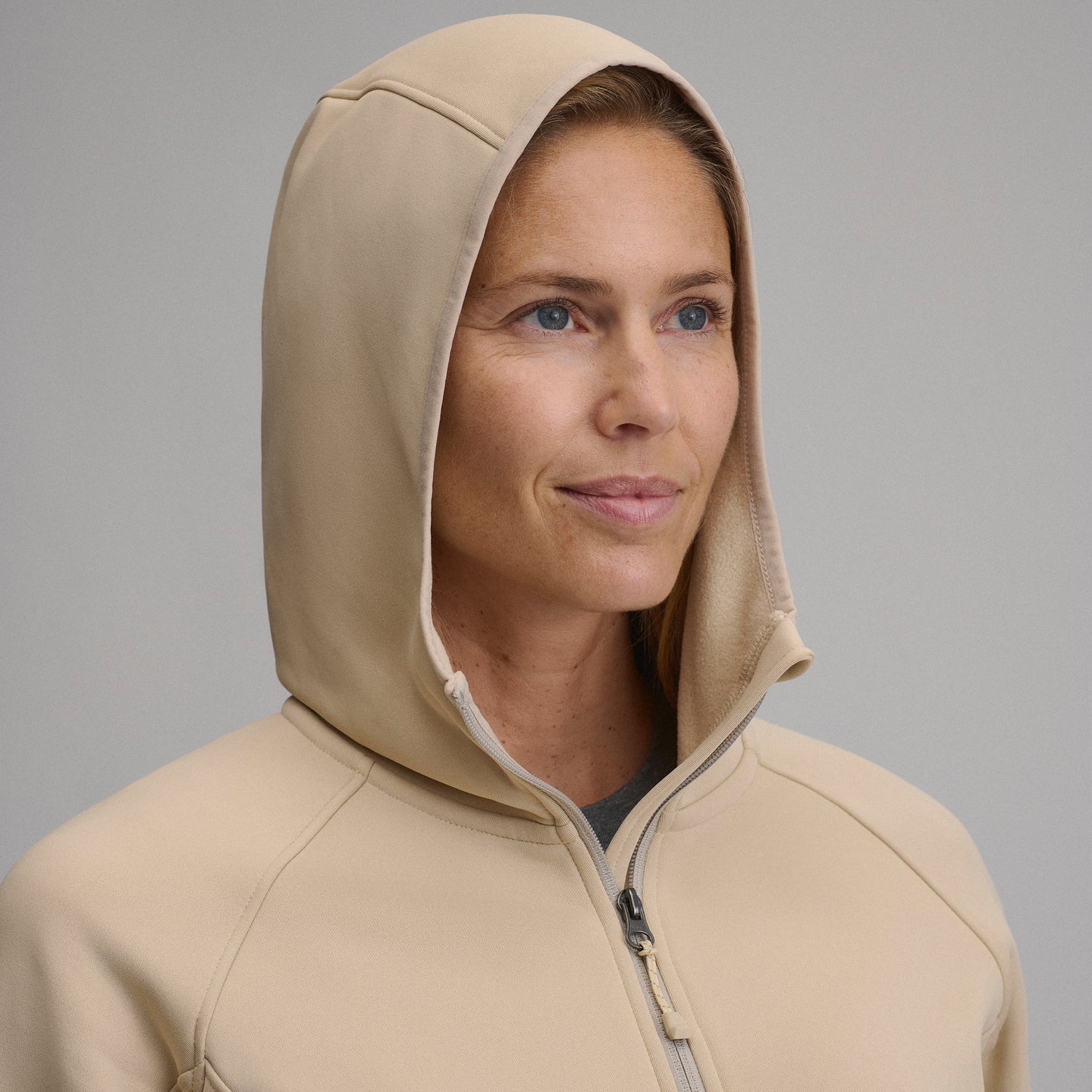 Pursuit Performance Fleece FZ Jacket-Jute-19