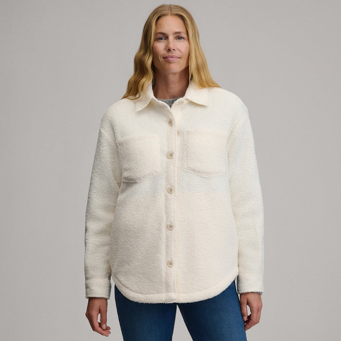 Women's Fleece Shirt Jacket