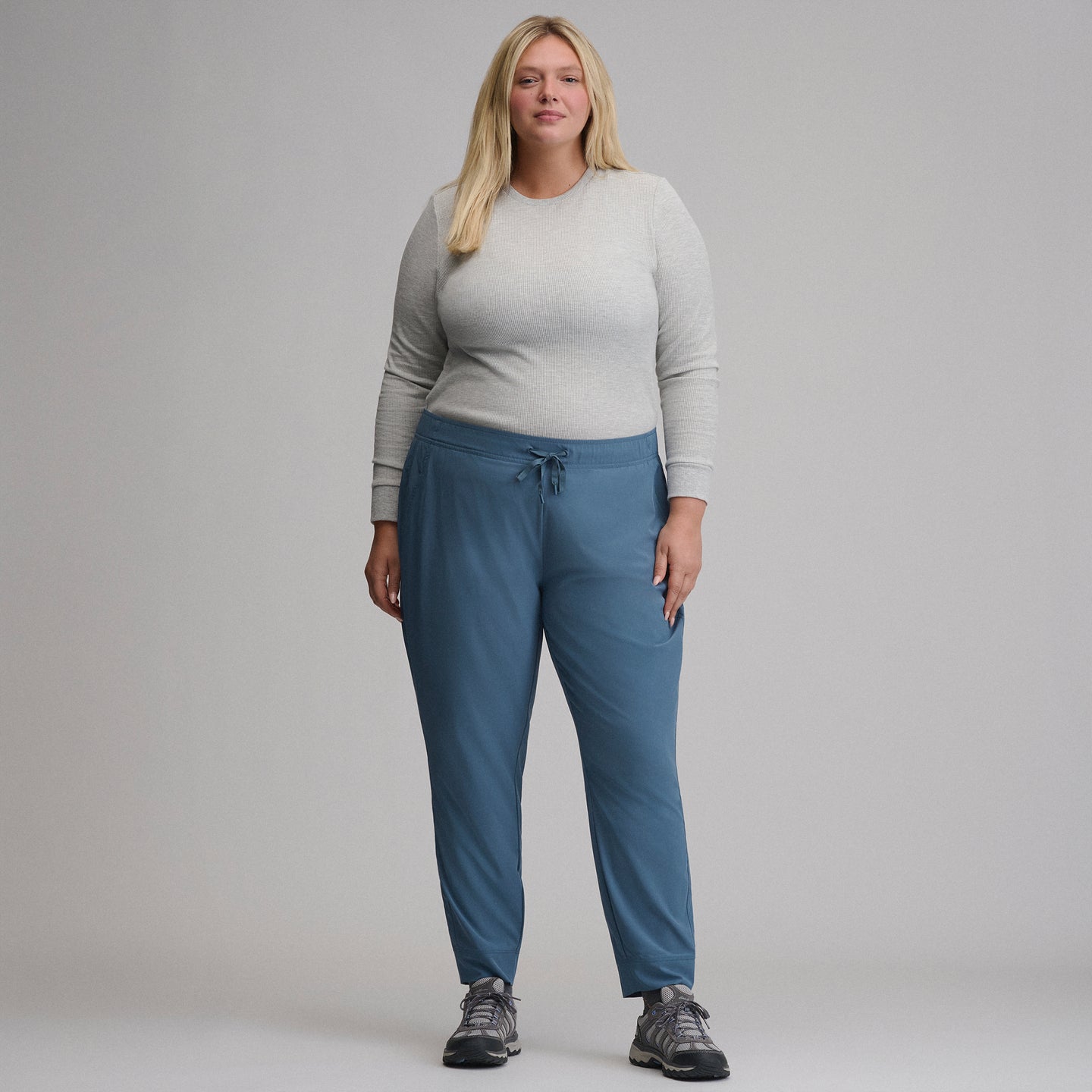 Women's Departure Stretch Mid-Rise Joggers-Dark Horizon-8