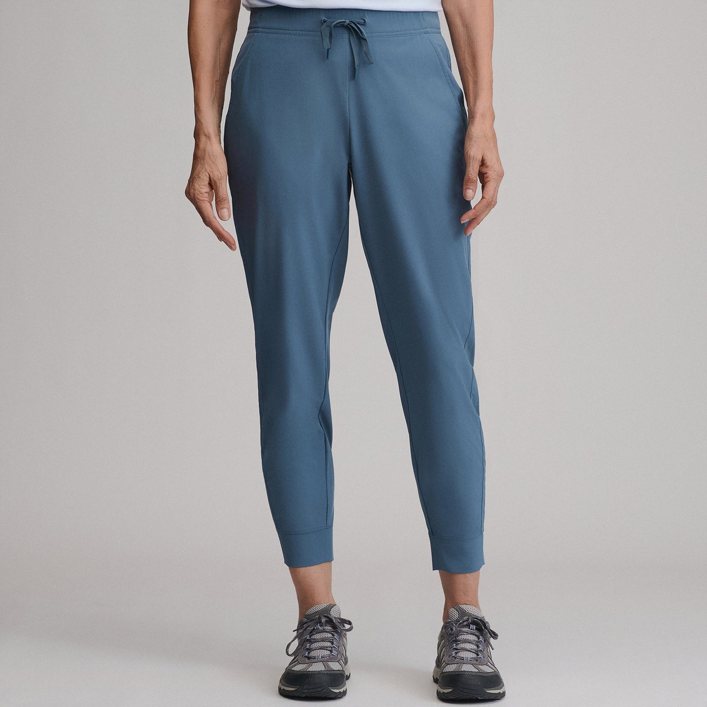 Women's Departure Stretch Mid-Rise Joggers-Dark Horizon-5