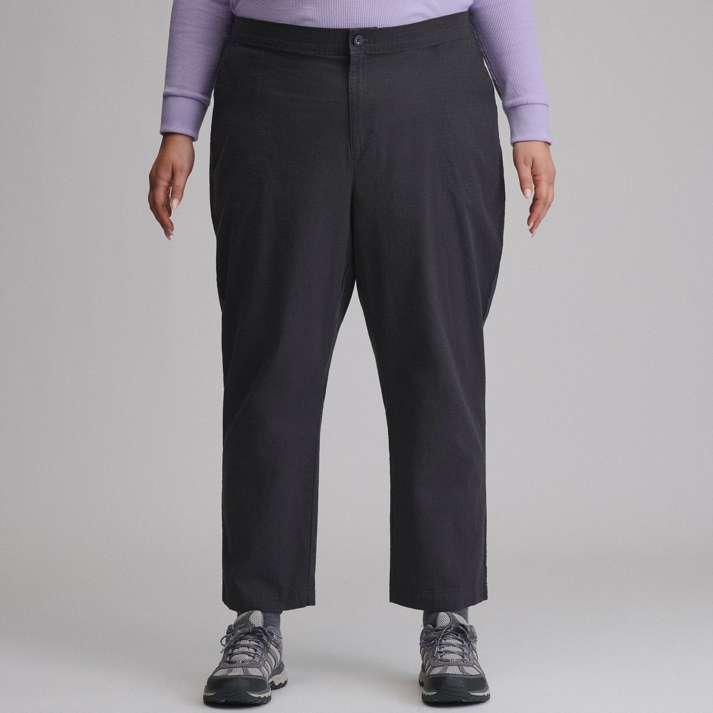 Women's Ripstop Ankle Pants-Carbon-1