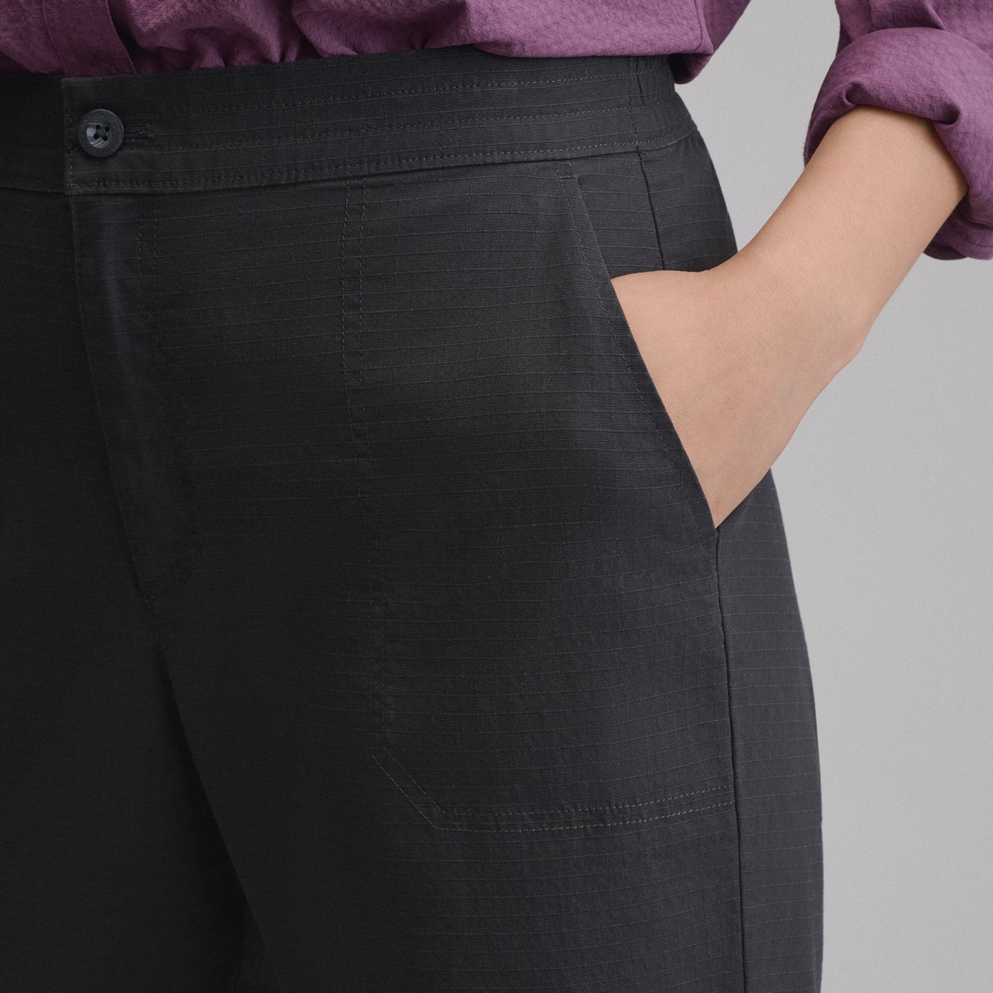 Women's Ripstop Ankle Pants-Carbon-7