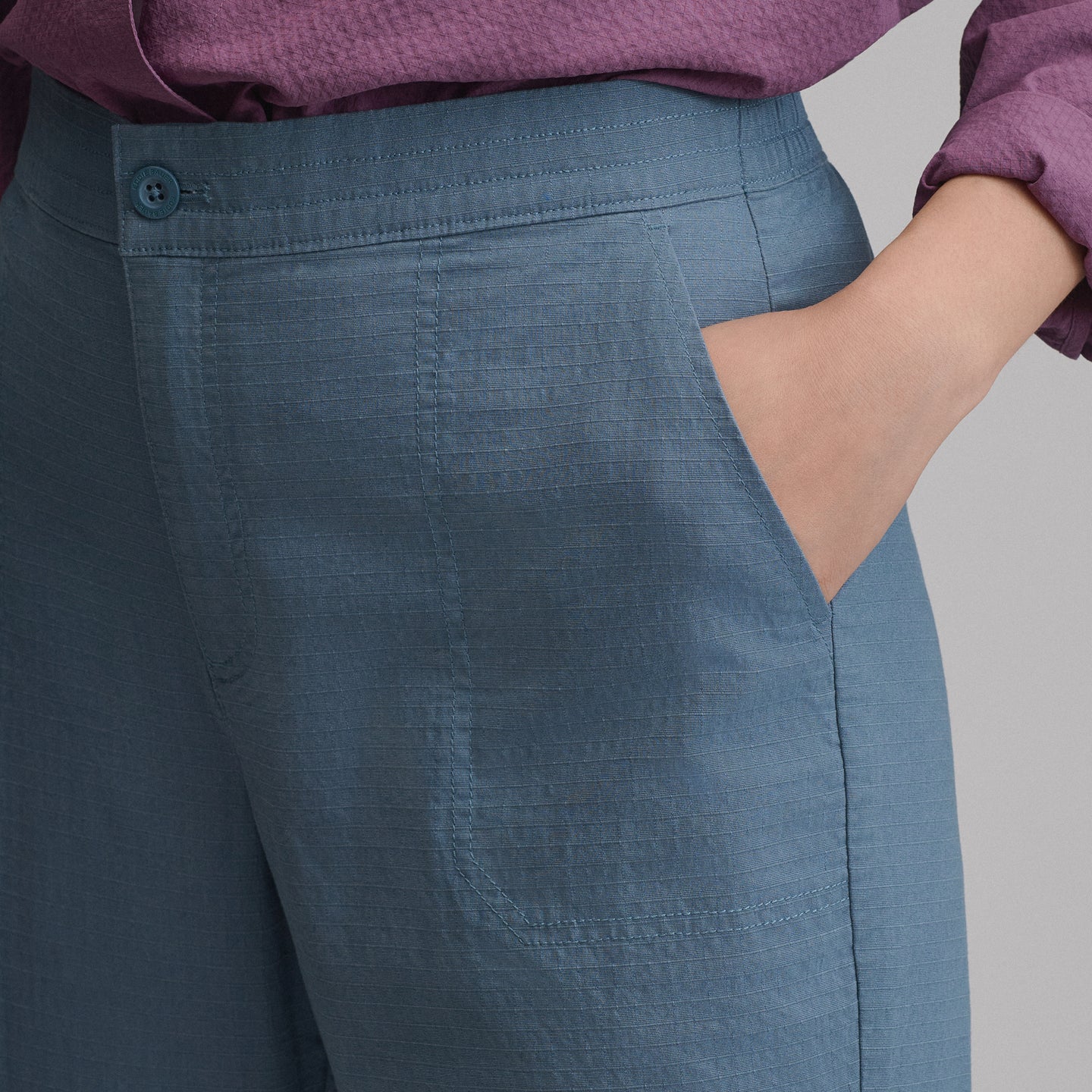Women's Ripstop Ankle Pants-Dark Horizon-11