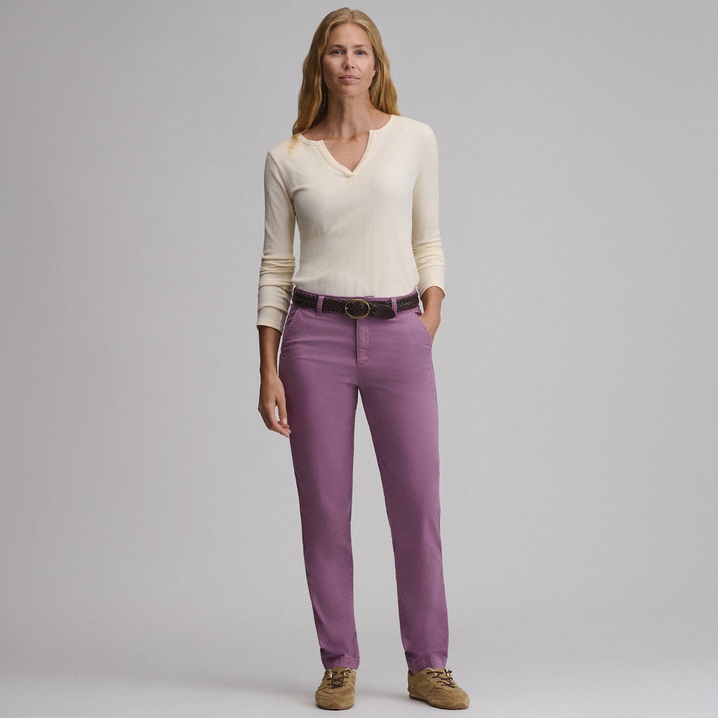 Women's Softened Legend Wash Pants-Deep Wisteria-4