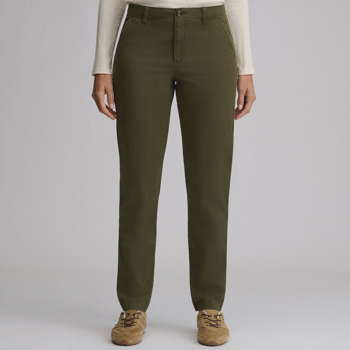 Women's Softened Legend Wash Pants-Deep Olive-5