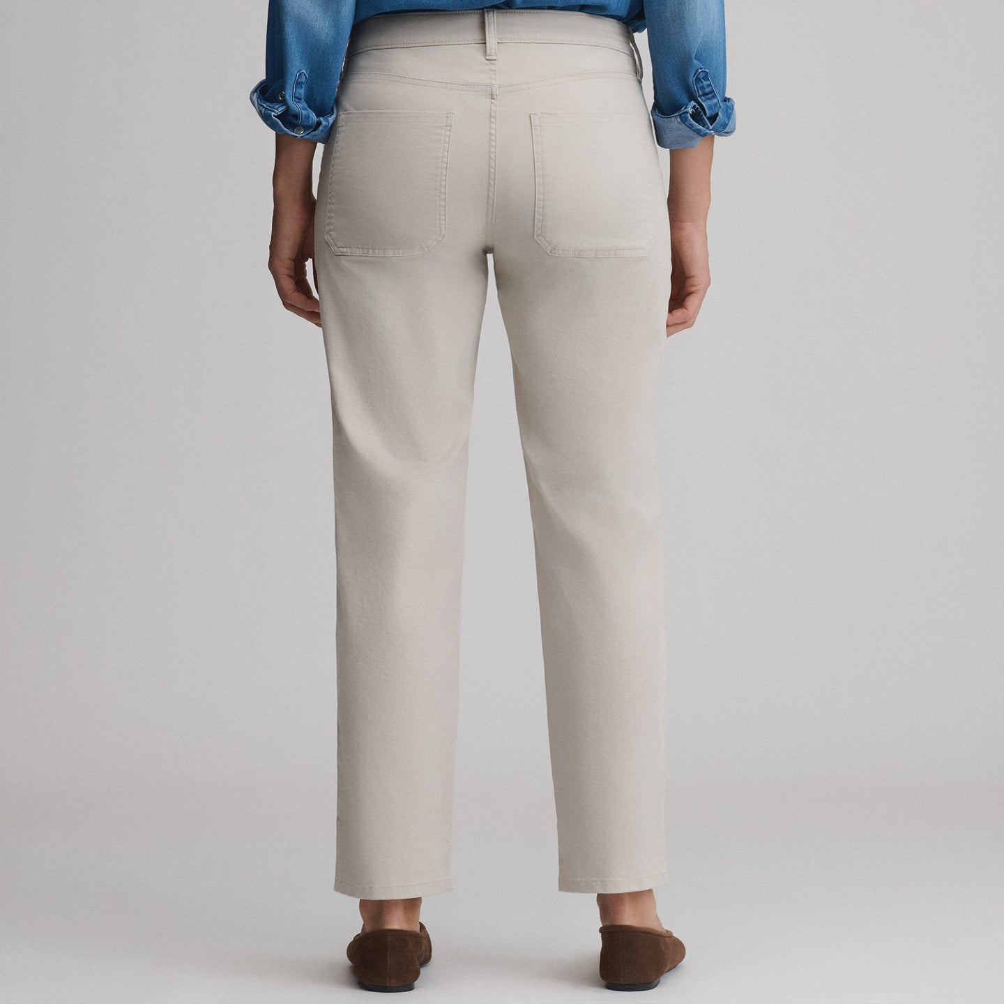 Women's Stretch Lightweight Relaxed Pants-Pumice-2