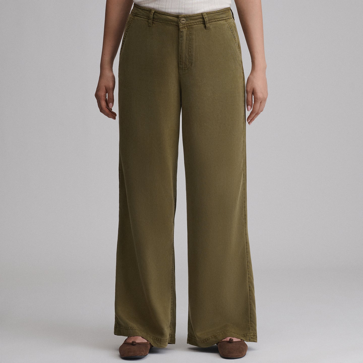 Women's Casual Camp Pants-Alder-1