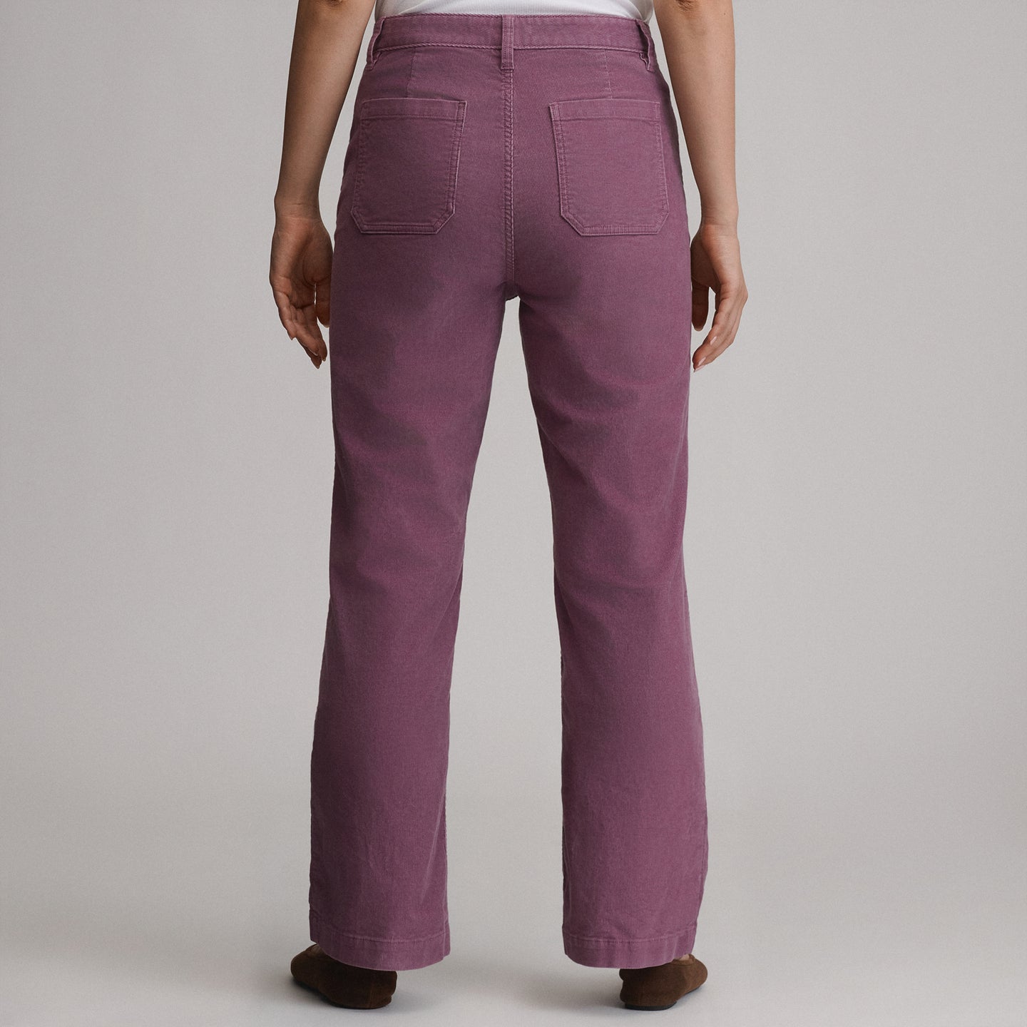 Women's True Icon Stretch Cord Pants-Deep Wisteria-10