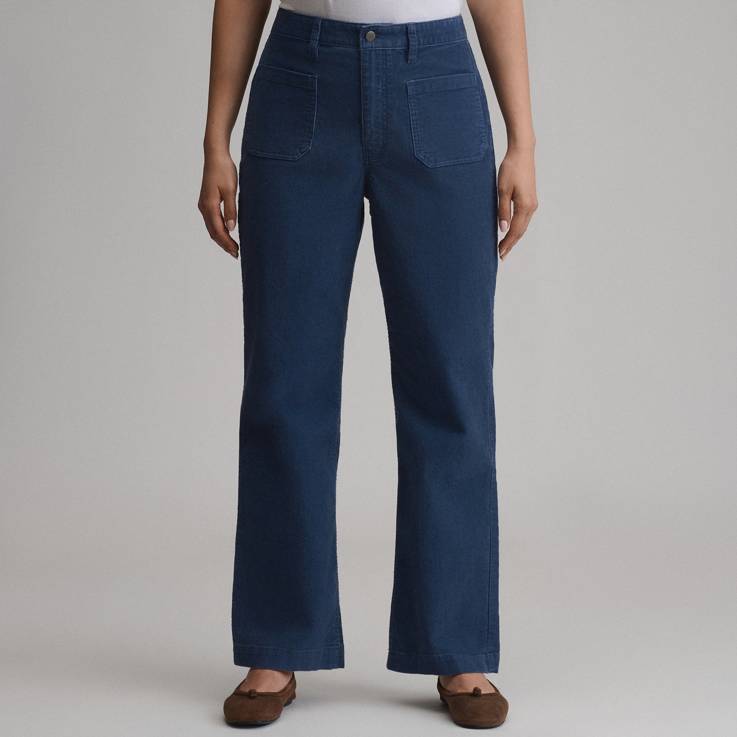 Women's True Icon Stretch Cord Pants-Dusk-13