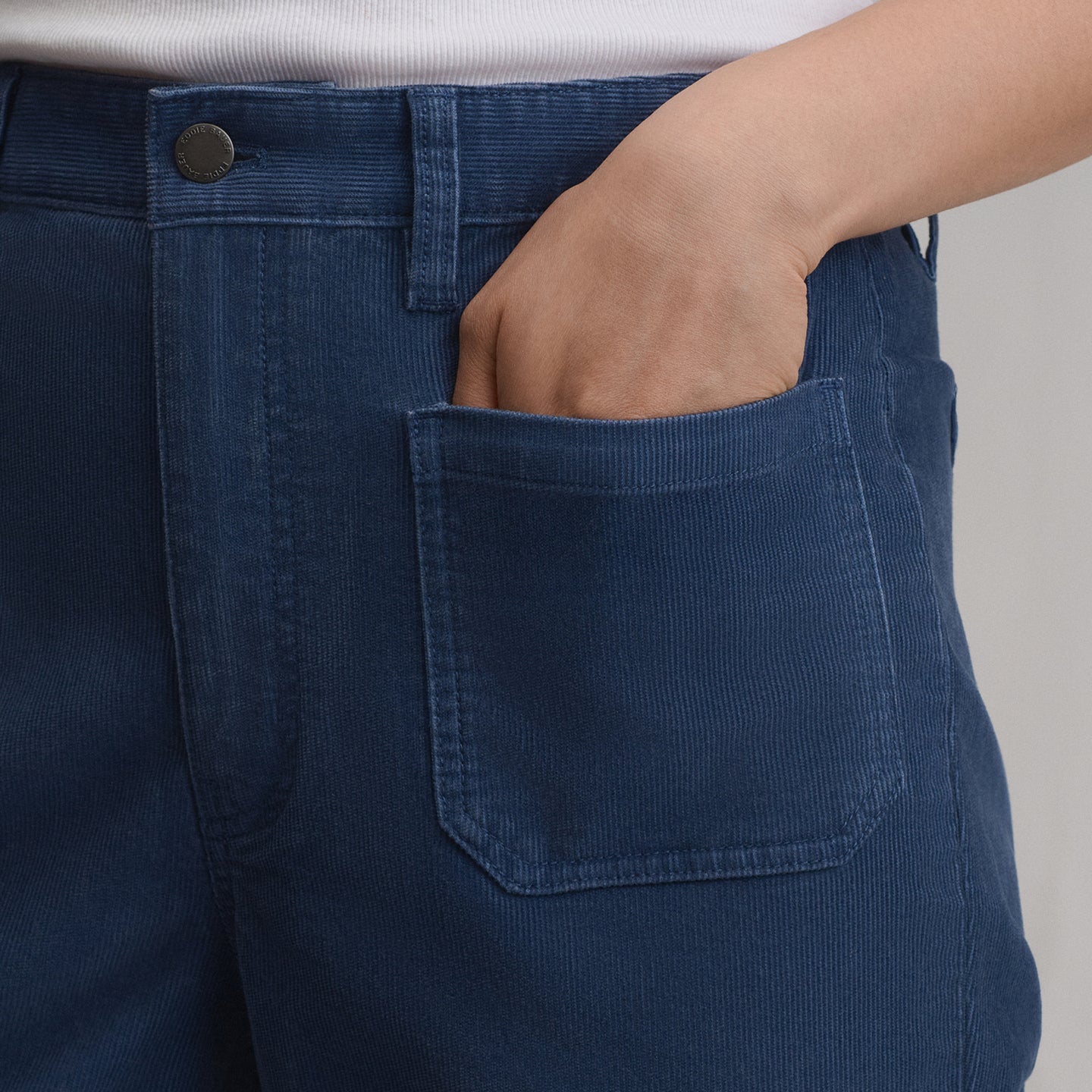 Women's True Icon Stretch Cord Pants-Dusk-15