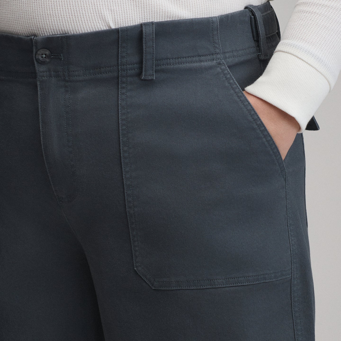 Women's Utility Twill Pants-Storm-5