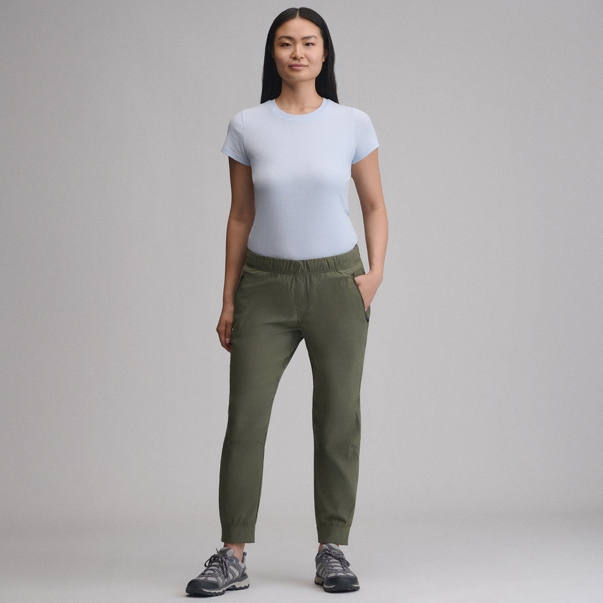Women's Rainier Pull-On Classic Fit Joggers-Sprig-28