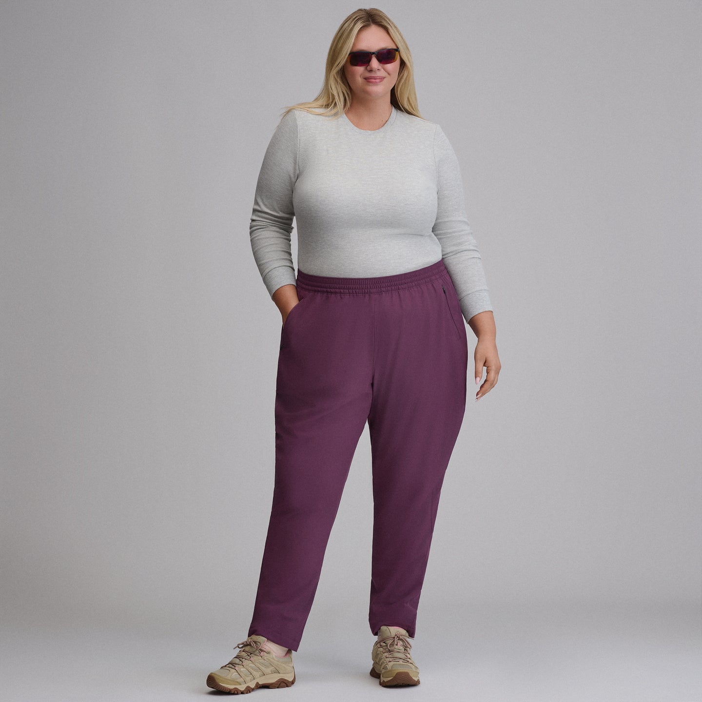 Women's Scout Lined Pants-Rosewood-18