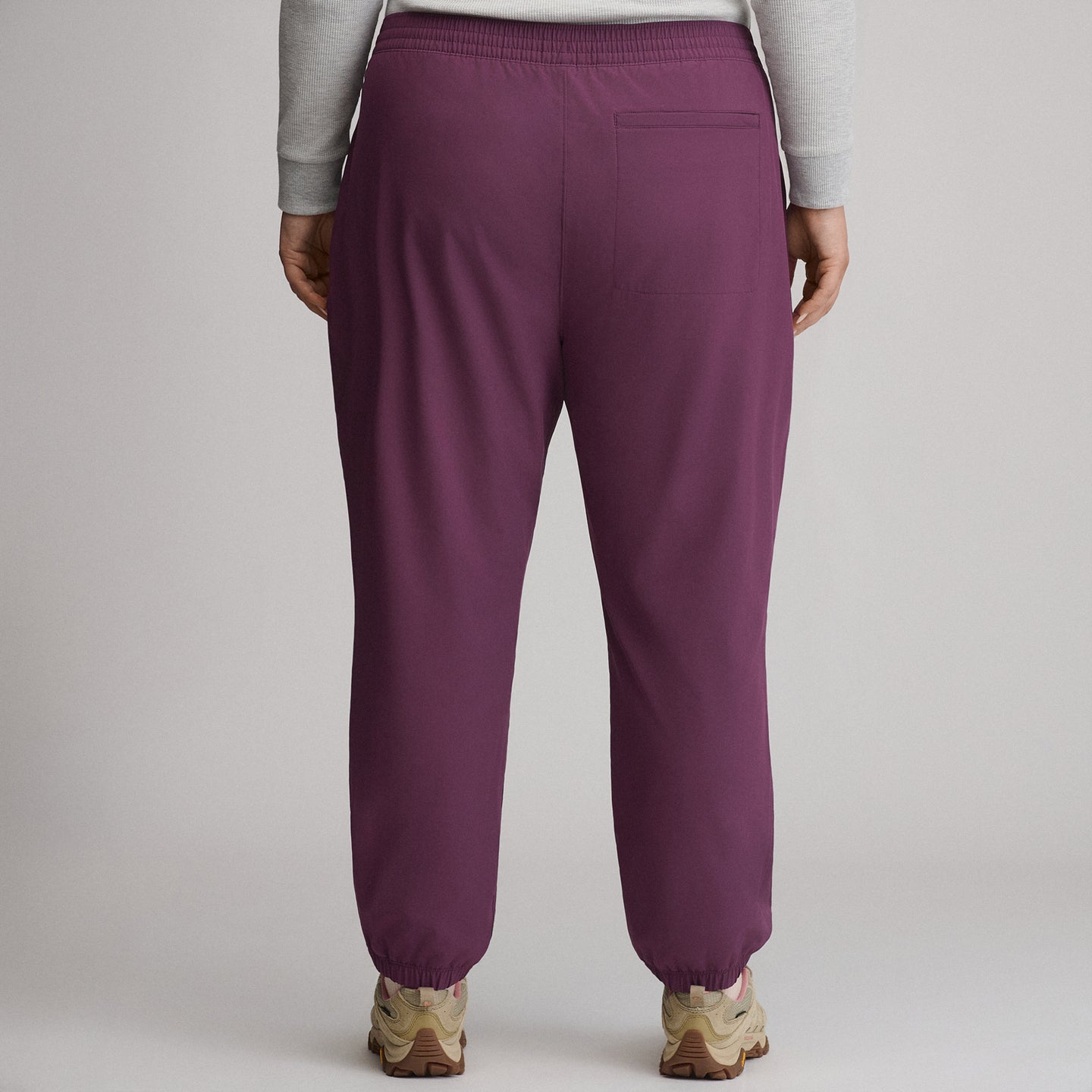 Women's Scout Lined Jogger-Rosewood-2