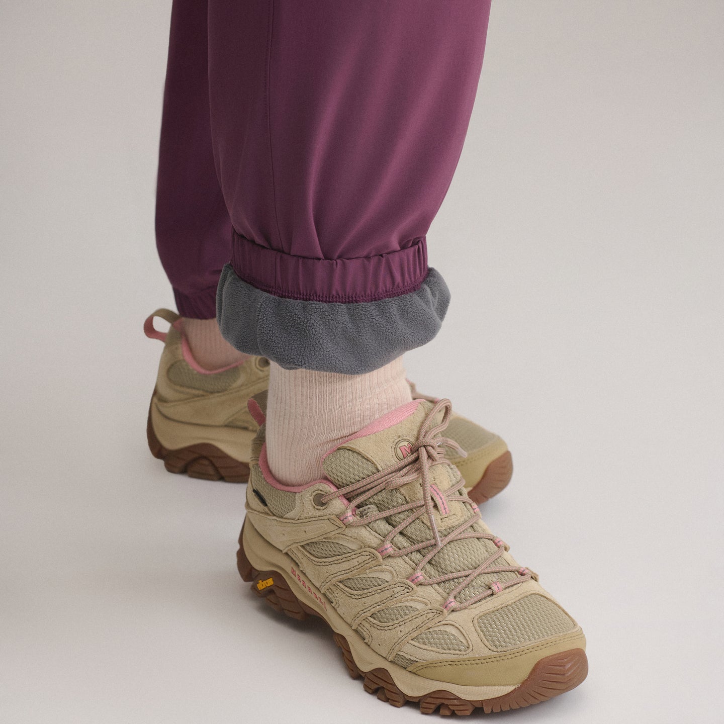 Women's Scout Lined Jogger-Rosewood-4