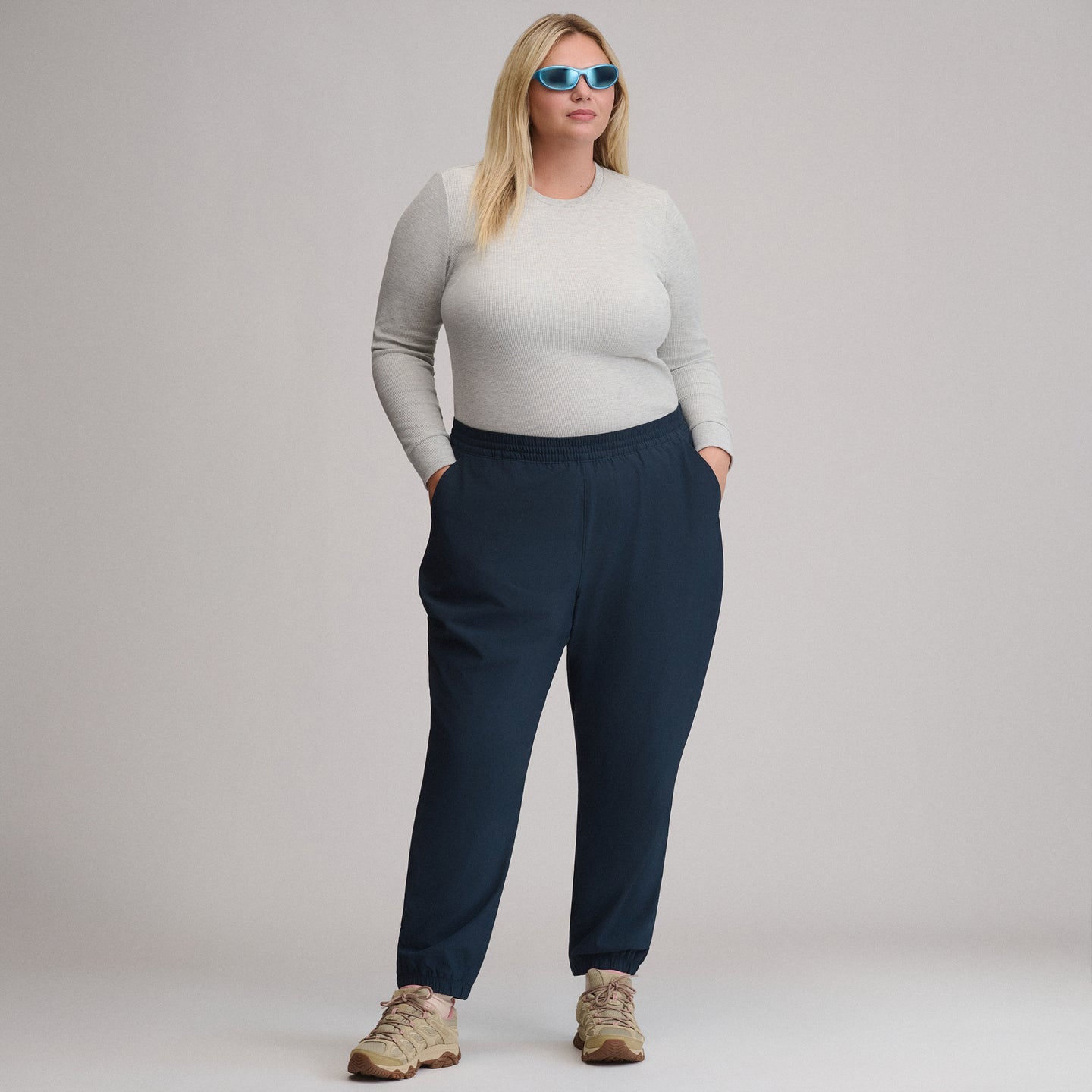 Women's Scout Lined Jogger-Storm-16