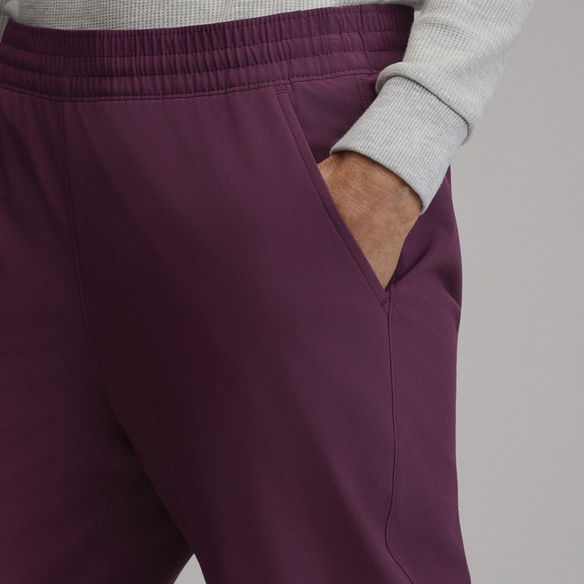 Women's Scout Lined Jogger-Rosewood-3
