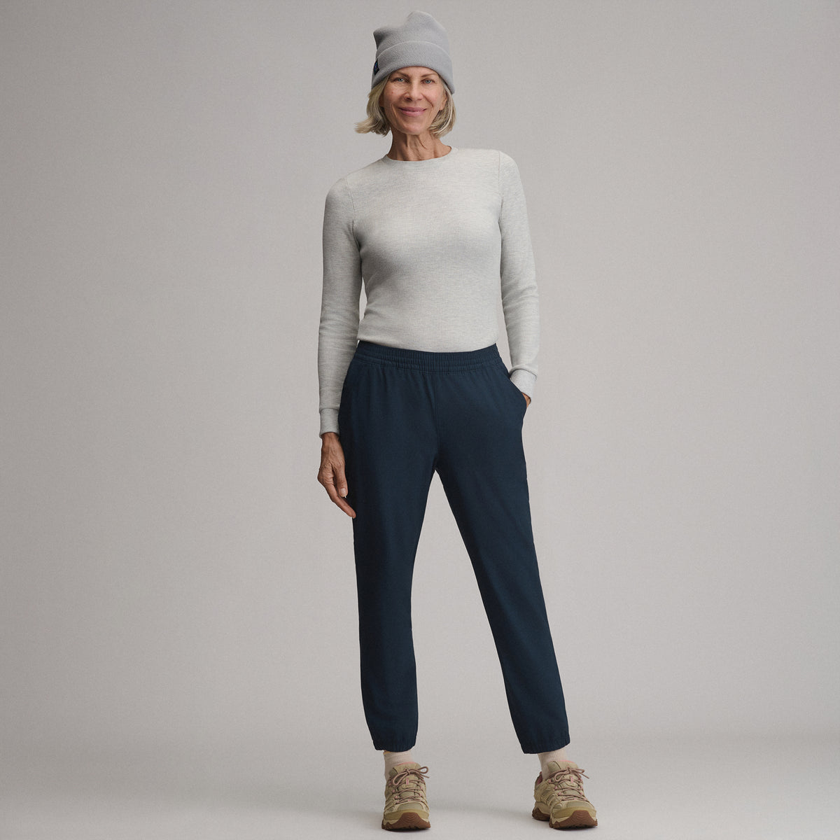Women's Scout Lined Jogger-Storm-14