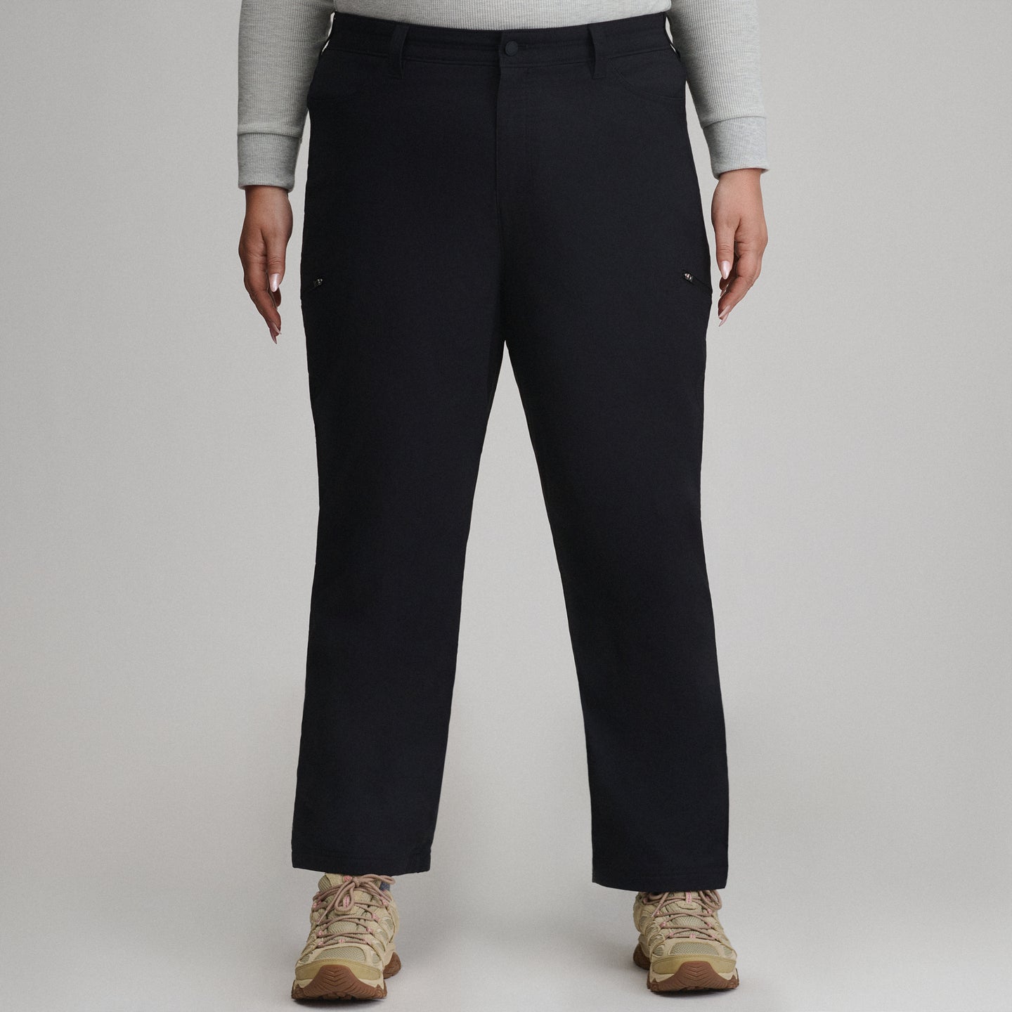 Women's Updated High-Rise Guide Pro Lined Pants-Black-1