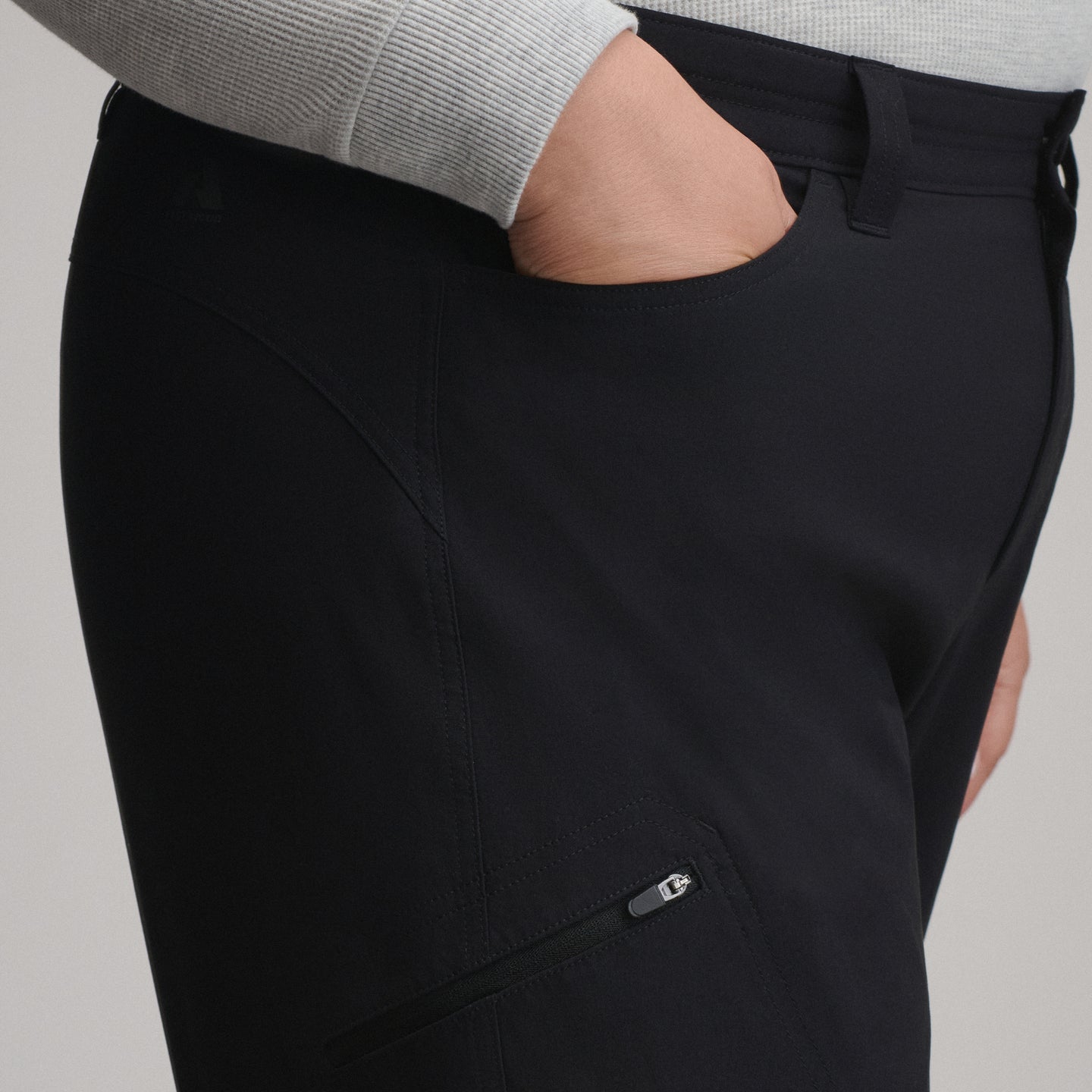 Women's Updated High-Rise Guide Pro Lined Pants-Black-5