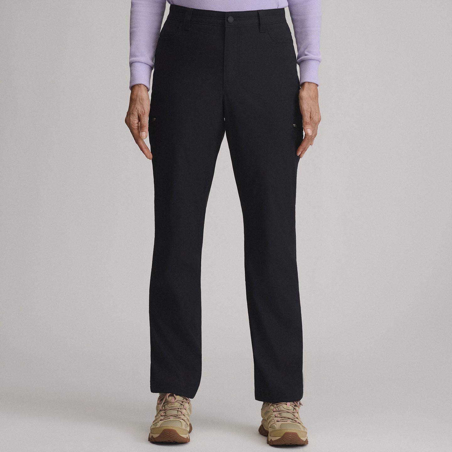 Women's Updated High-Rise Guide Pro Lined Pants-Black-2