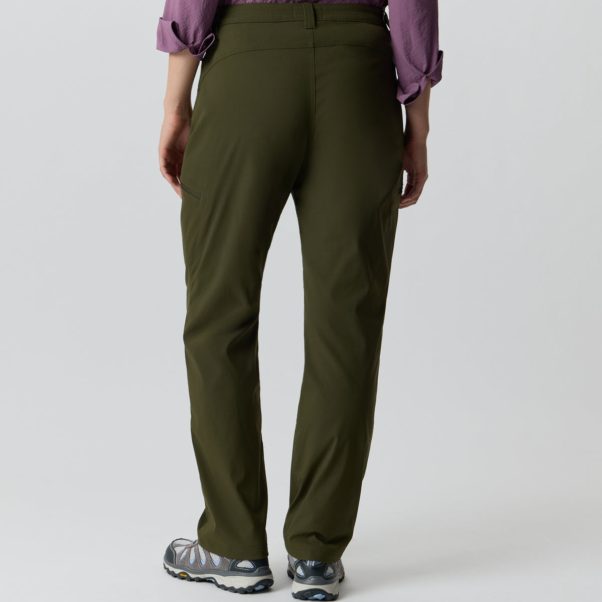 Women's High-Rise Guide Pro Lined Pants-Deep Olive-2