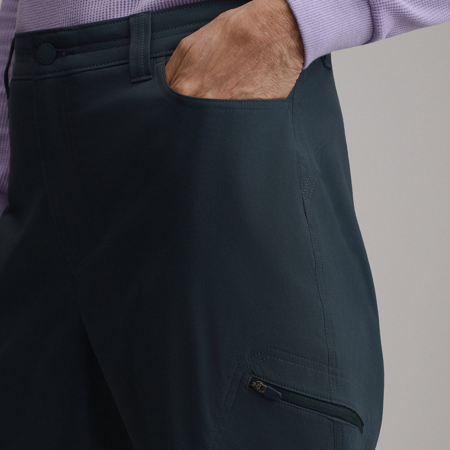 Women's Updated High-Rise Guide Pro Lined Pants-Storm-23