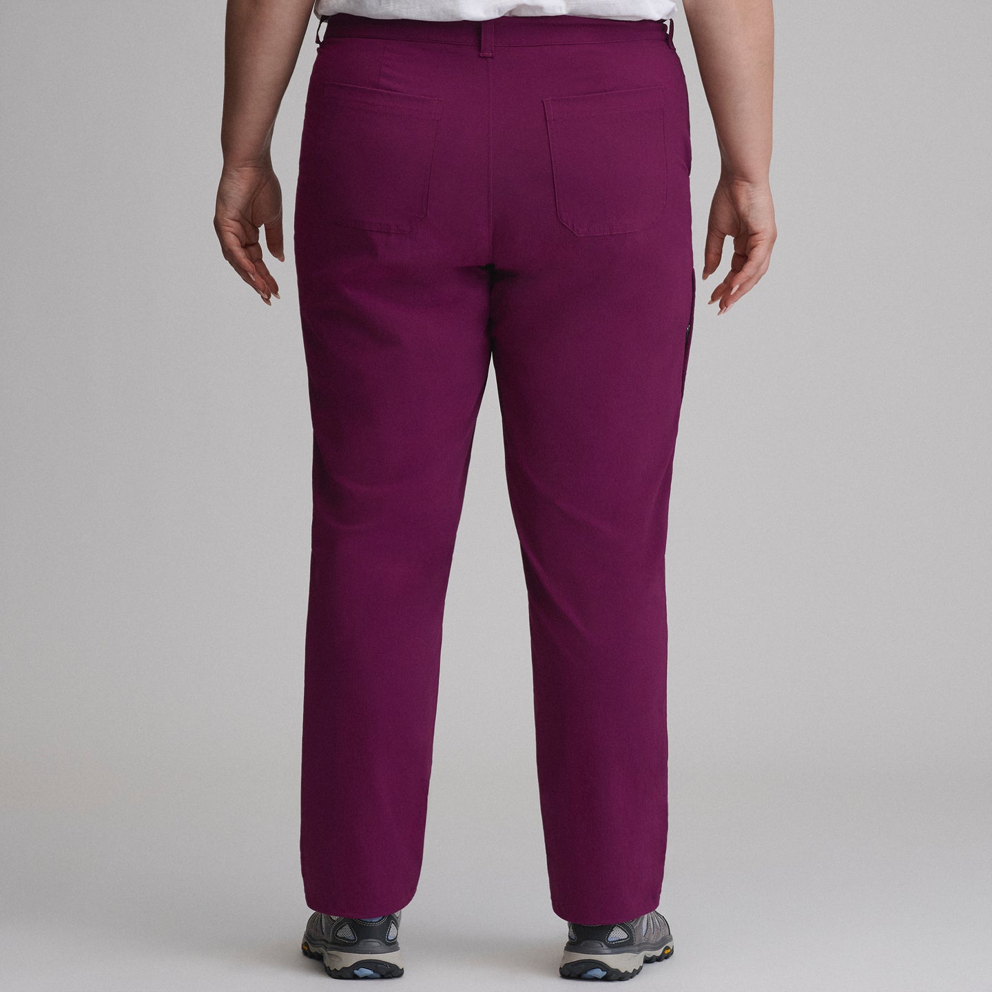 Women's Meridian Pants-Wine Berry-2