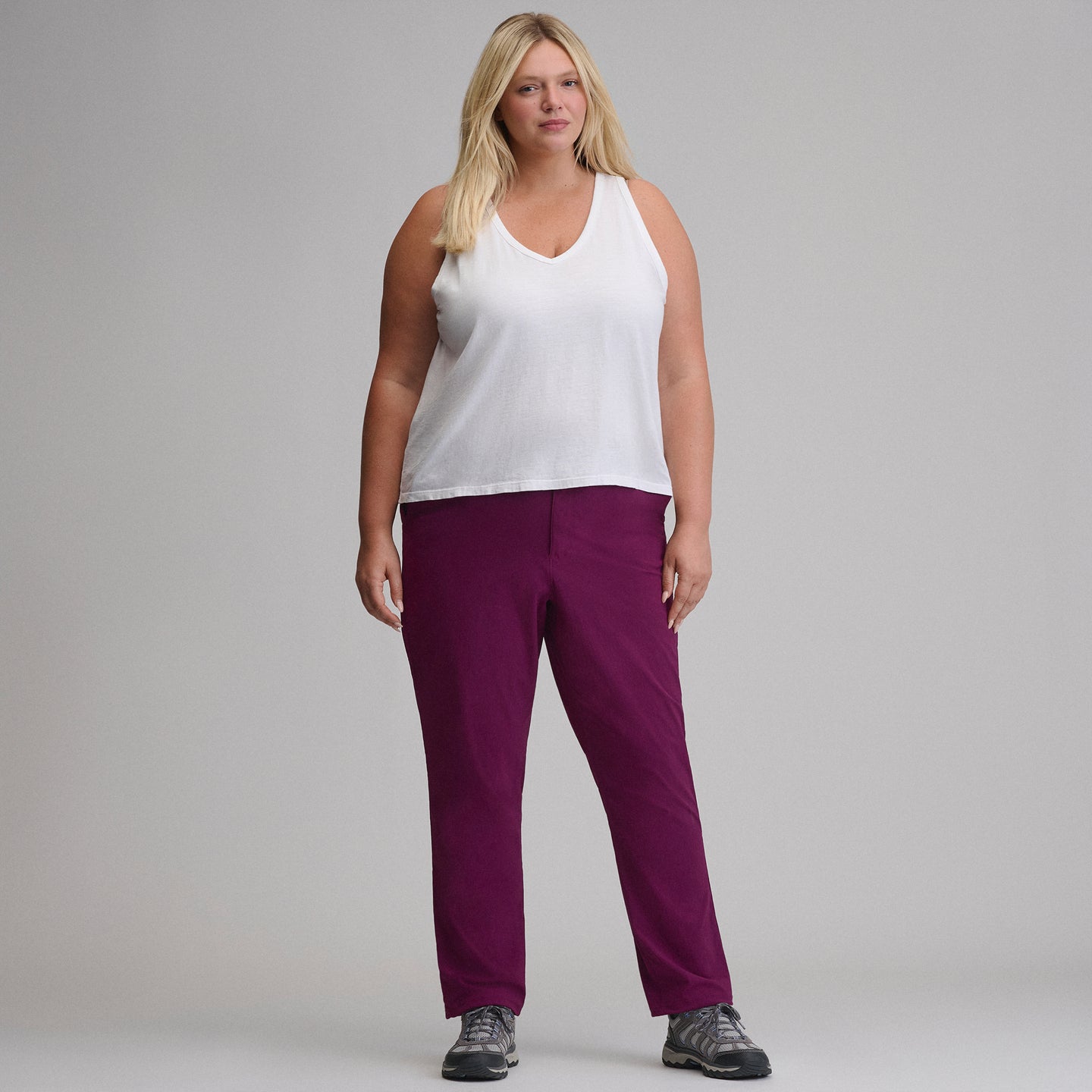 Women's Meridian Pants-Wine Berry-4