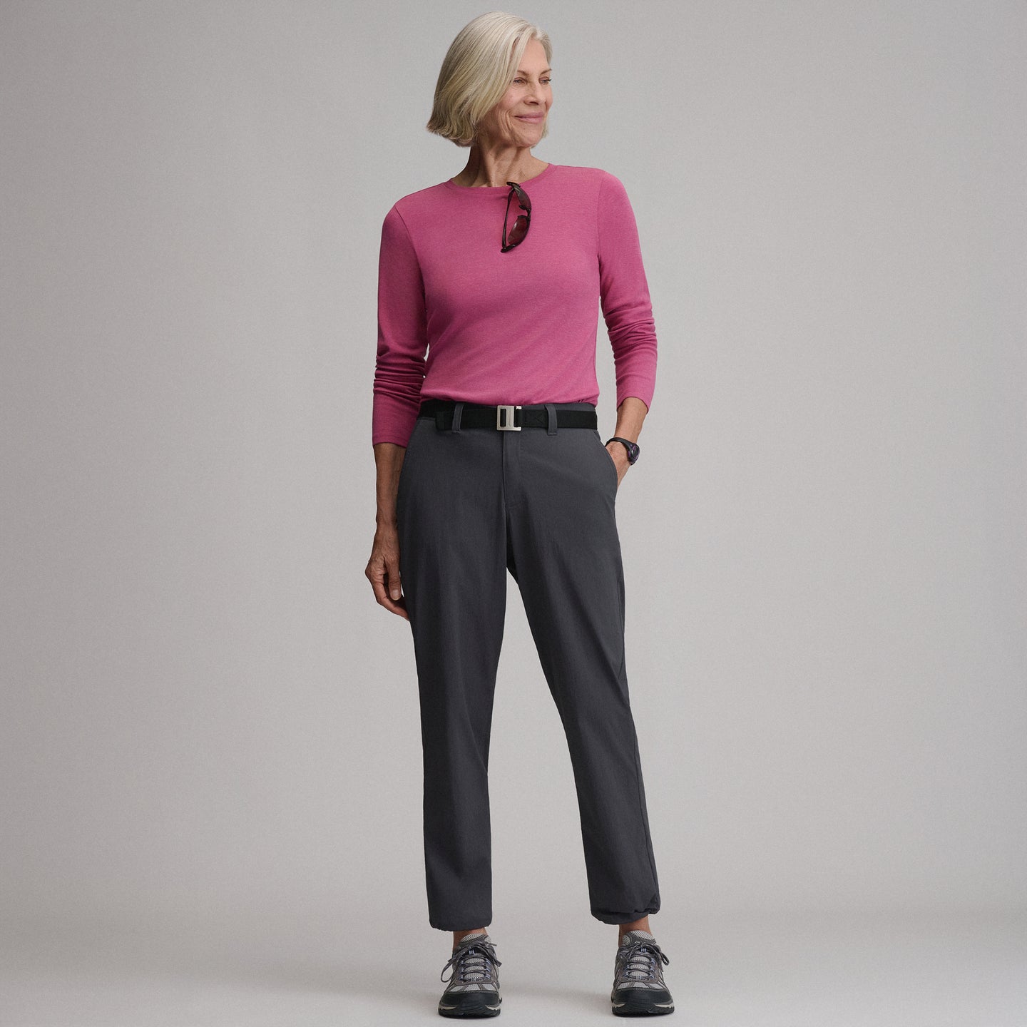 Women's Meridian Pants-Carbon-5